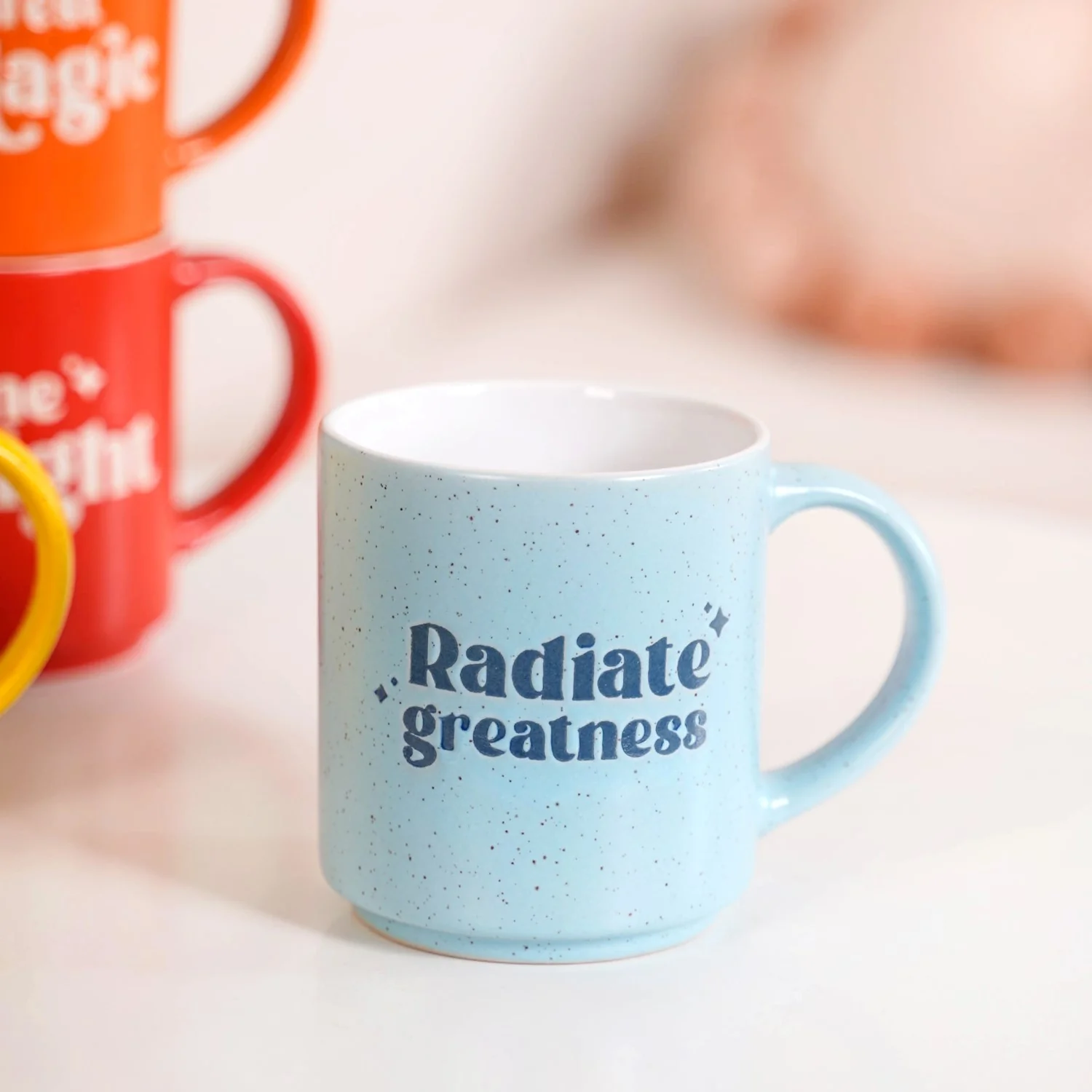 Positive Affirmation Stackable Mugs Set Of 4 280ml - Image 9