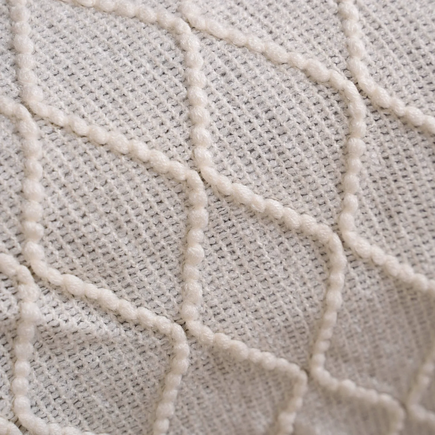 Pristine White Couch Throw - Image 2