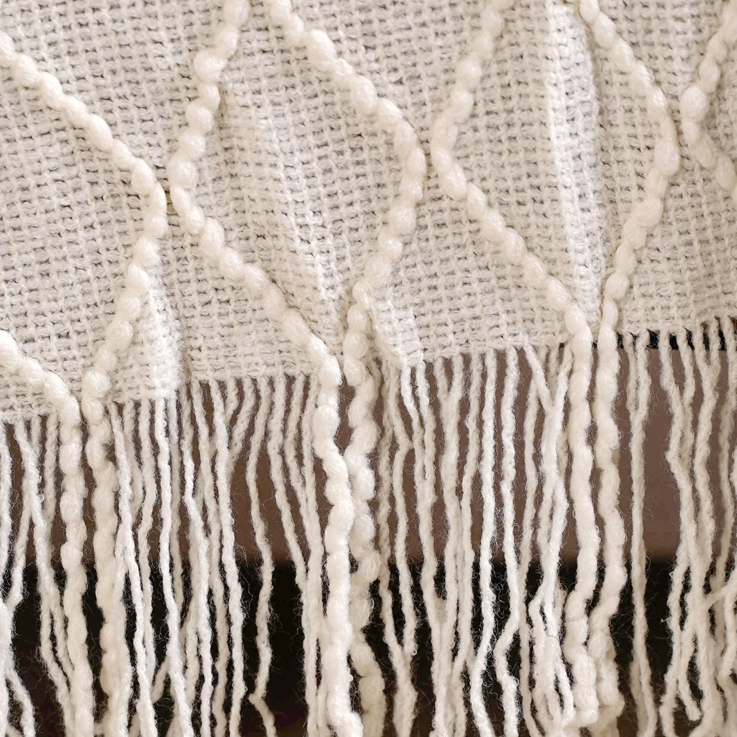 Pristine White Couch Throw - Image 5