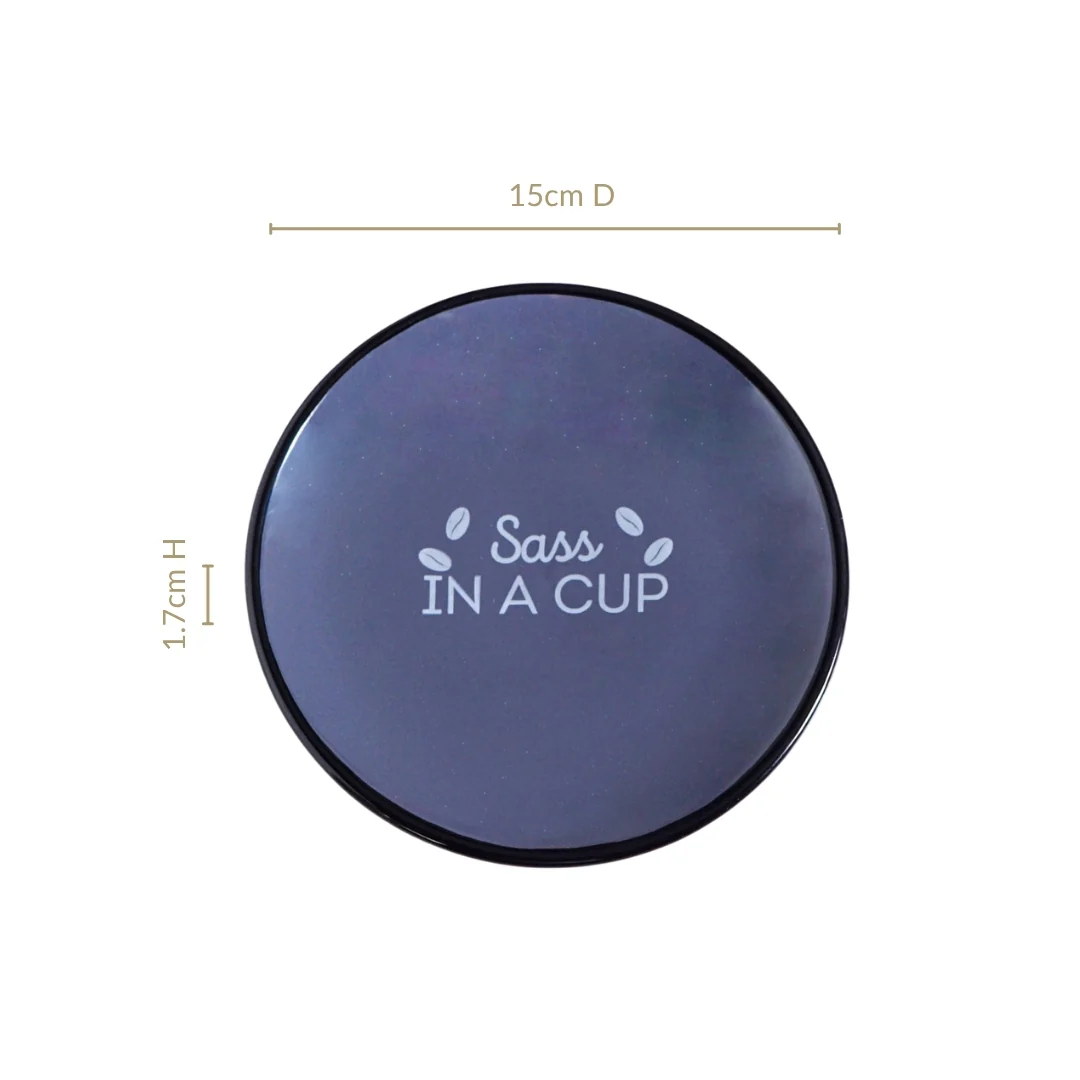 Quirky Quotes Dessert Plate Set Of 4 15cm - Image 4