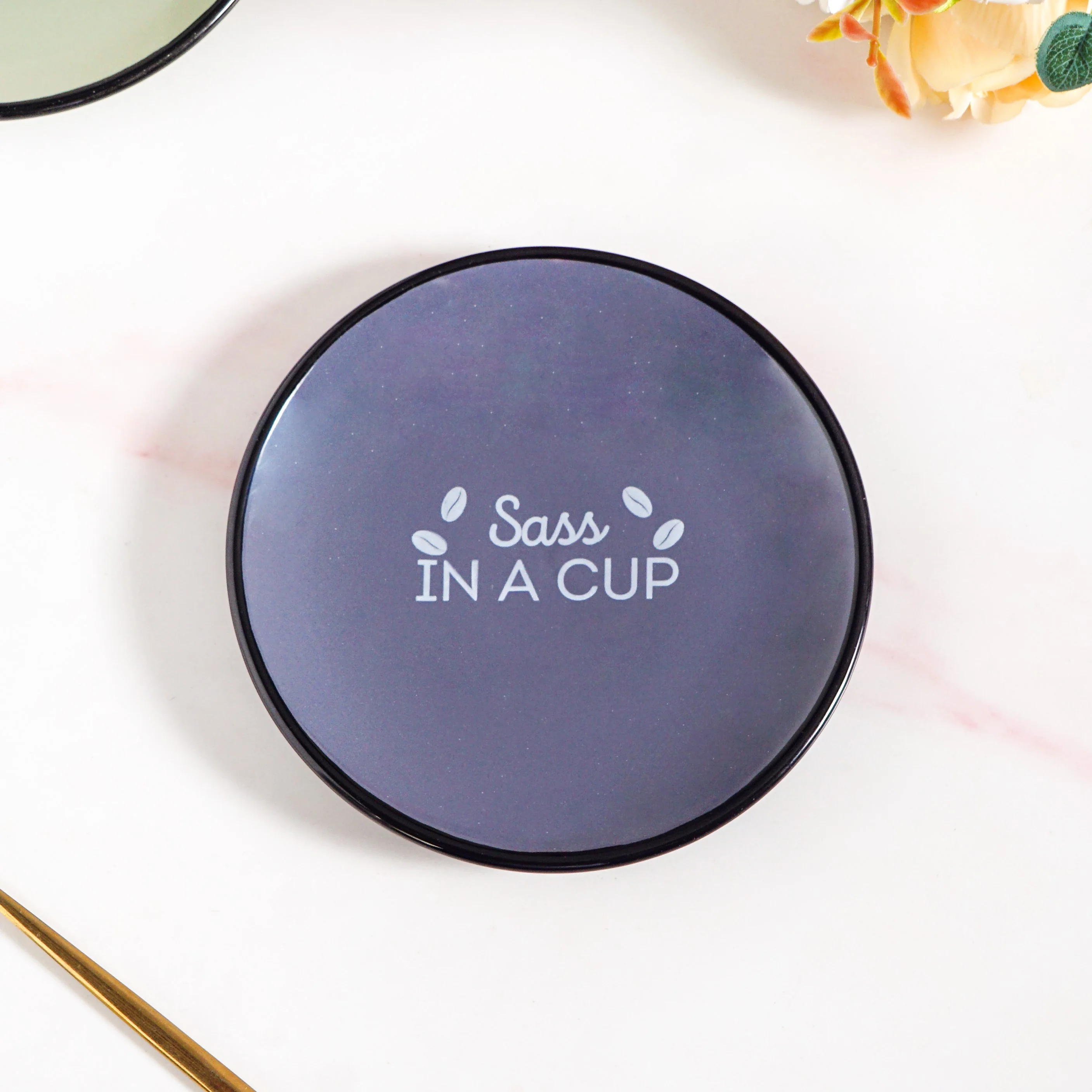 Quirky Quotes Dessert Plate Set Of 4 15cm - Image 6