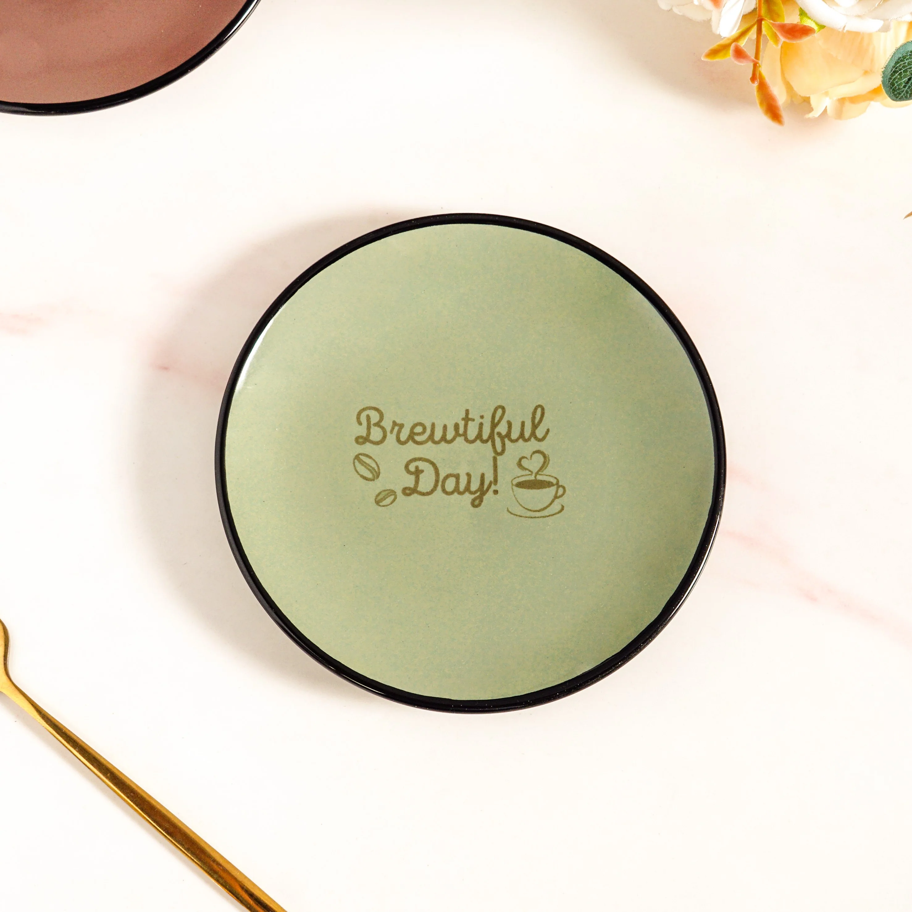 Quirky Quotes Dessert Plate Set Of 4 15cm - Image 7