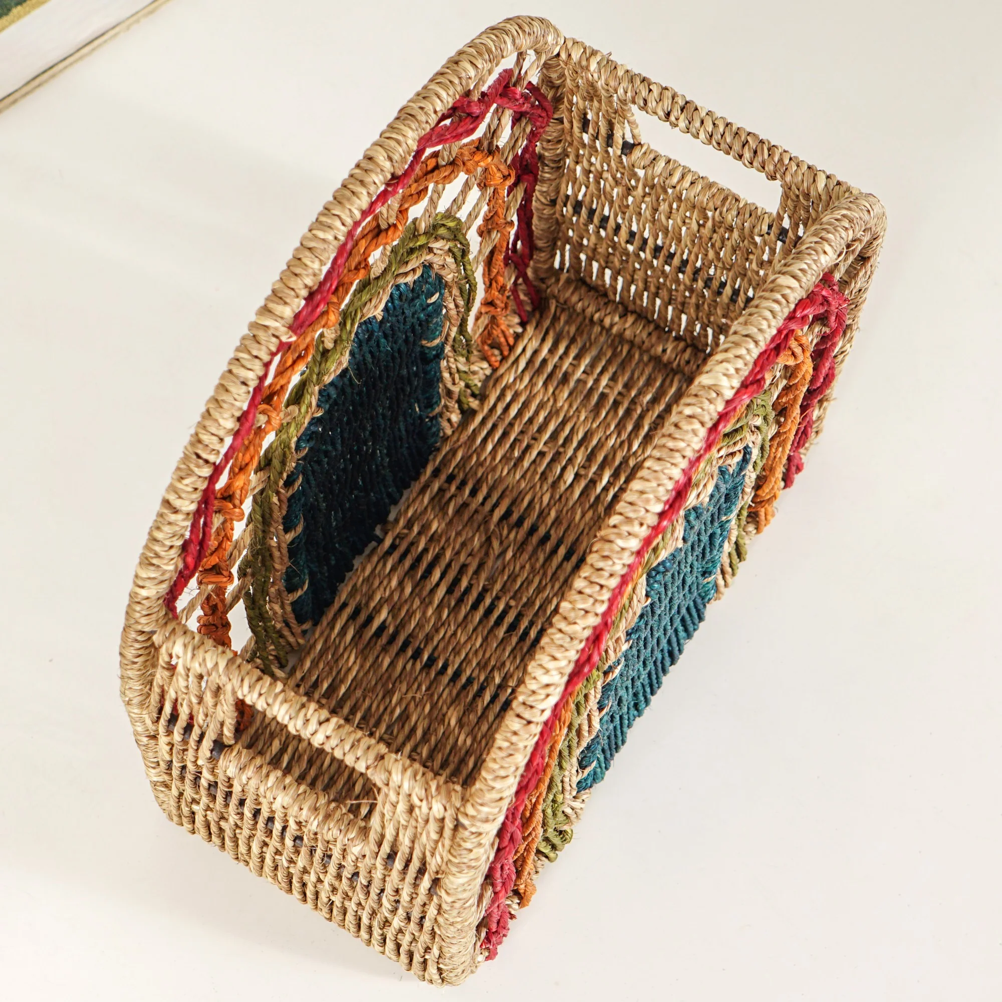 Rainbow Sustainable Sabai Storage Basket - Image 7
