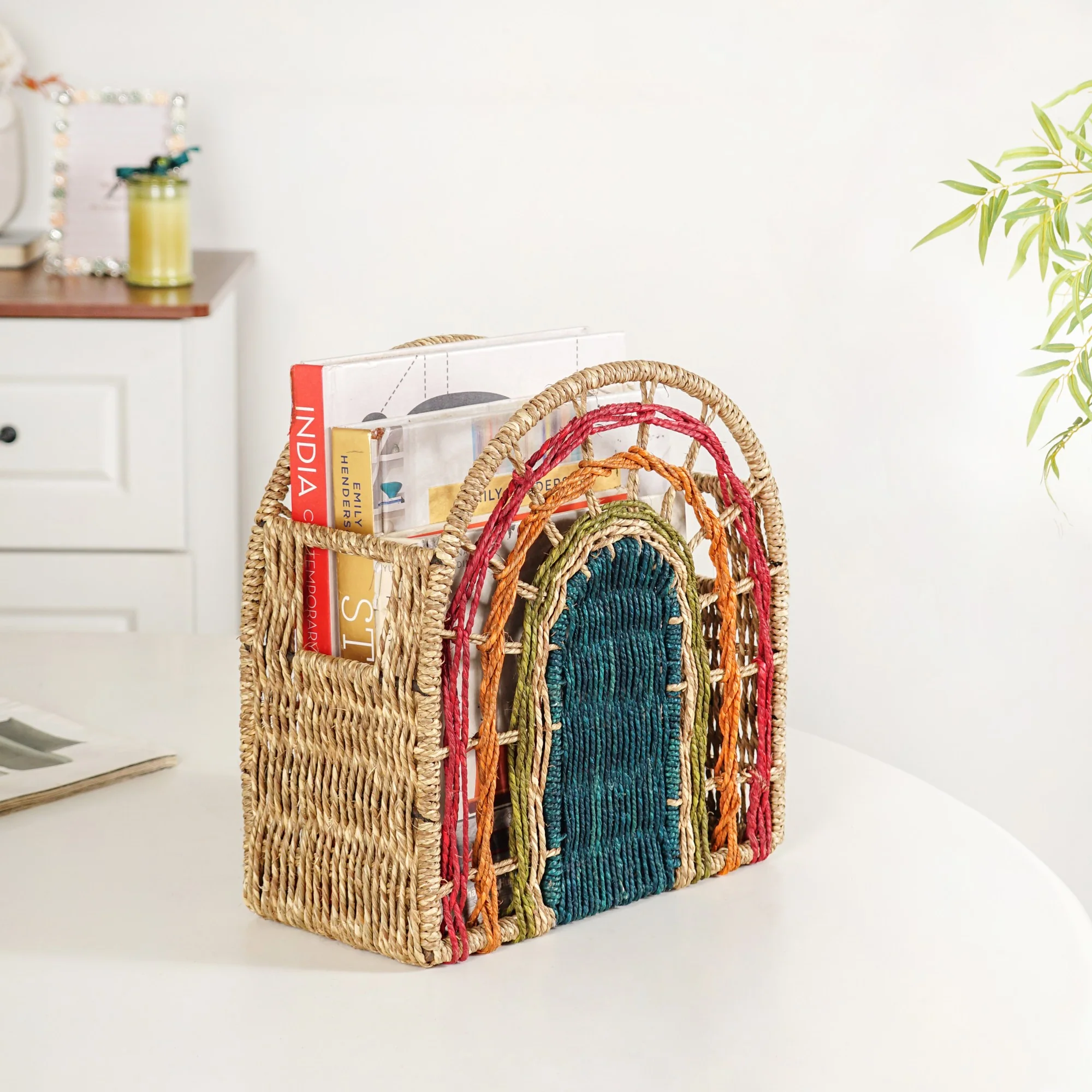 Rainbow Sustainable Sabai Storage Basket - Image 8