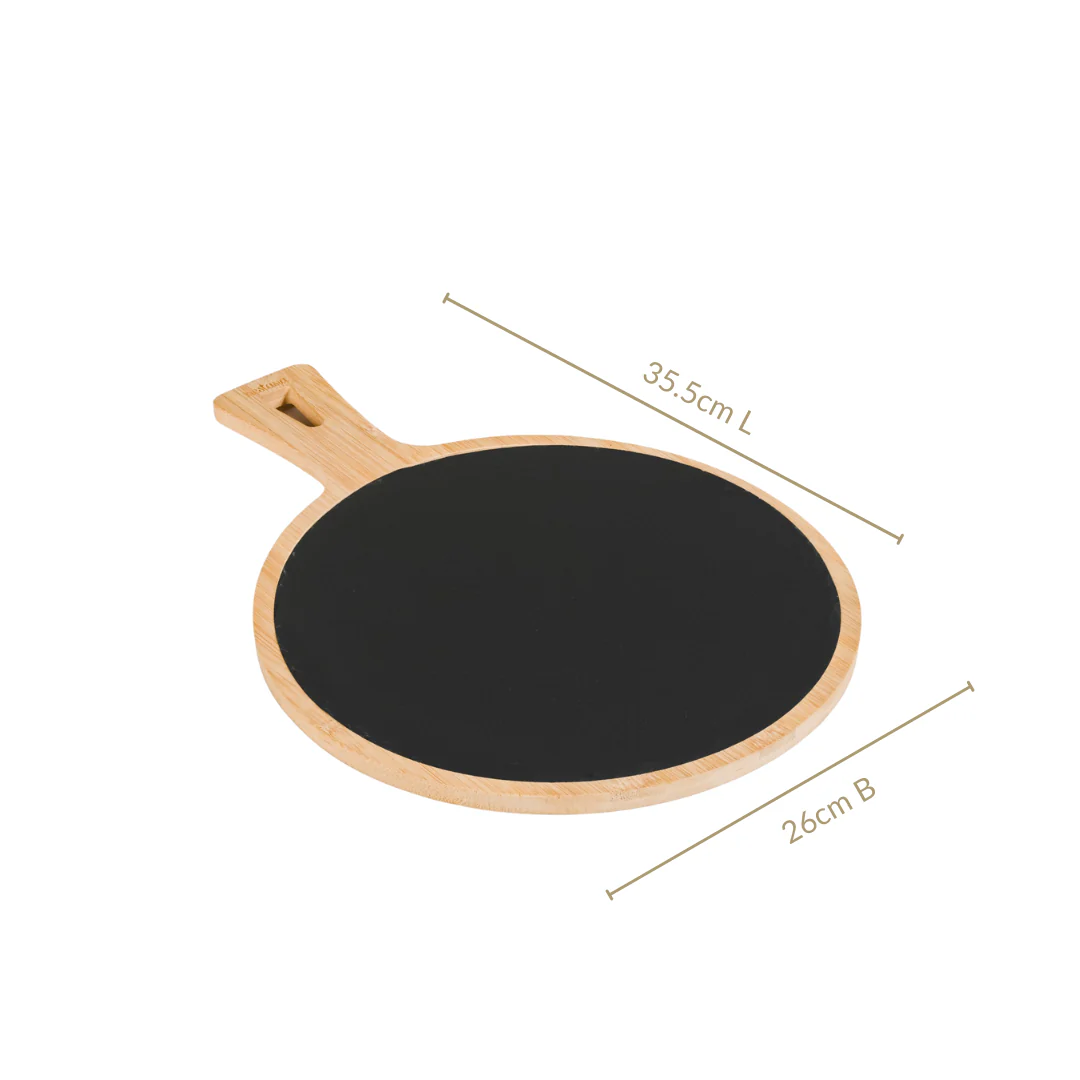 Removable Slate Round Serving Platter 26cm - Image 5