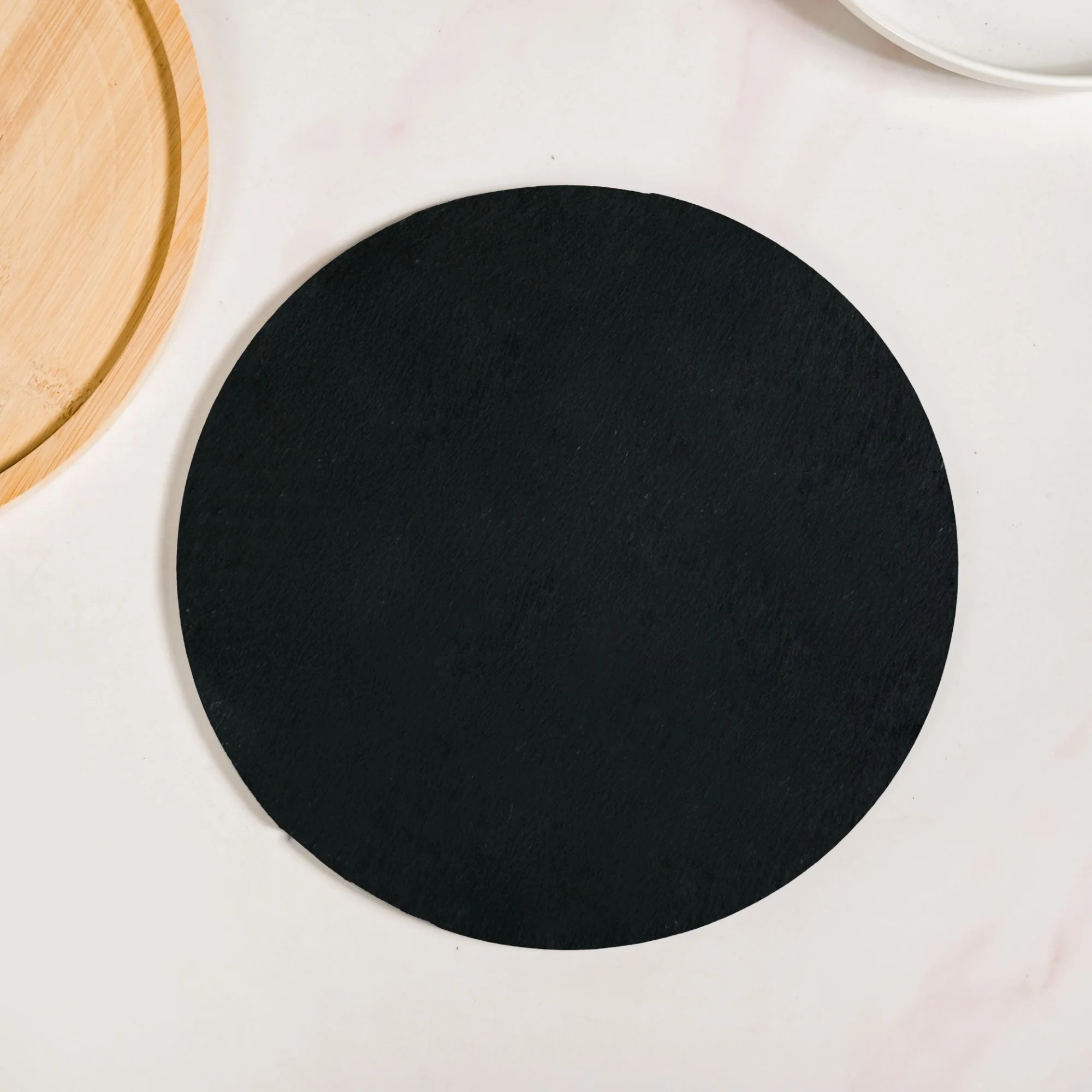 Removable Slate Round Serving Platter 26cm - Image 8
