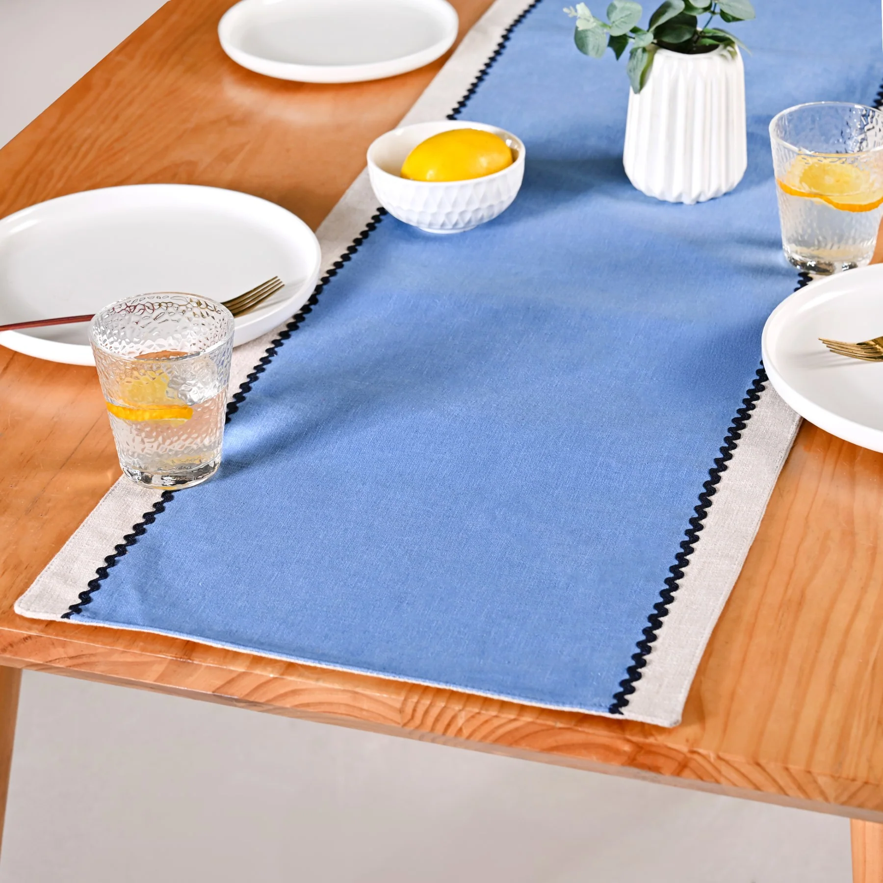 Ripple Edge Table Runner 181x40cm - Image 6