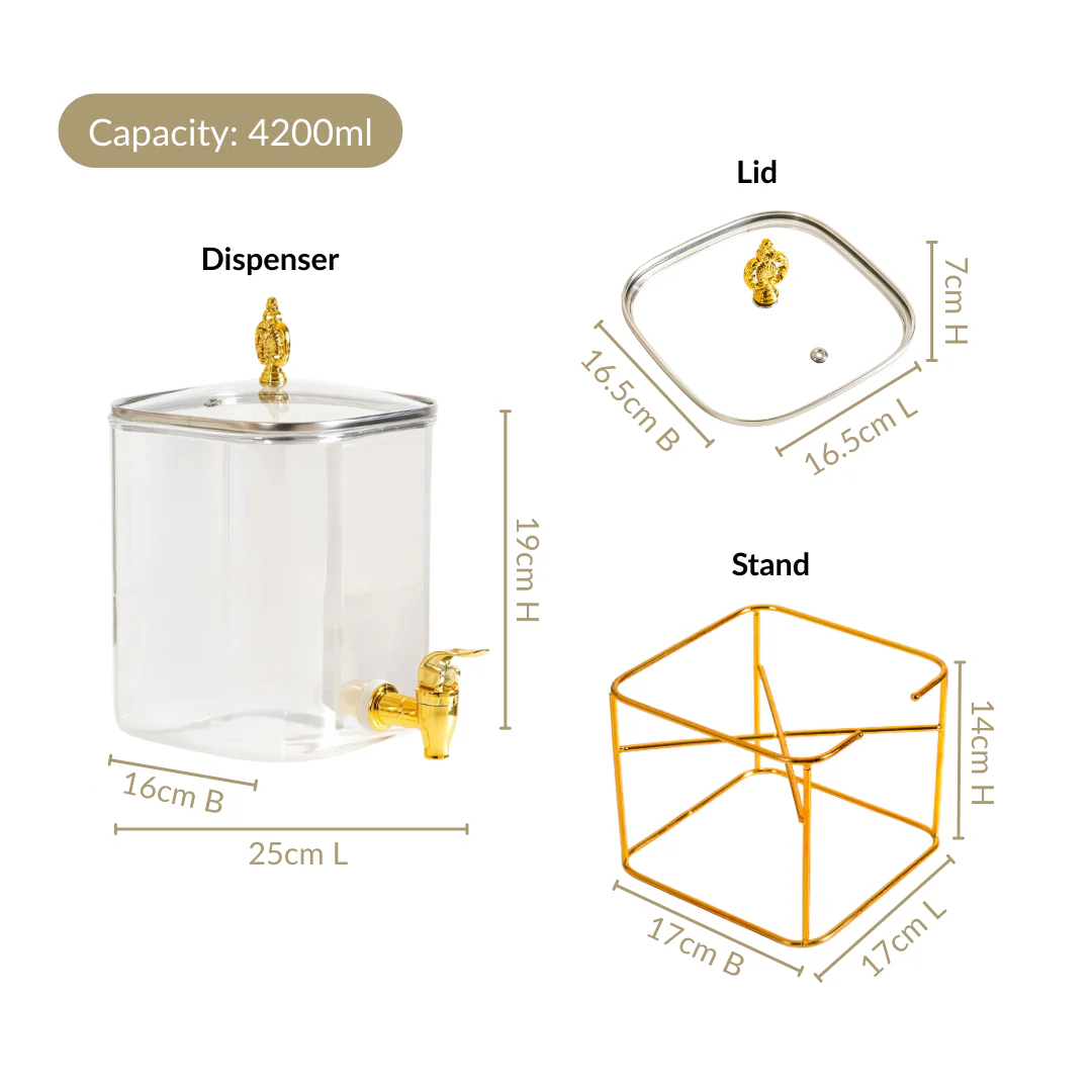 Royale Flow Water Dispenser With Stand 4200ml - Image 4