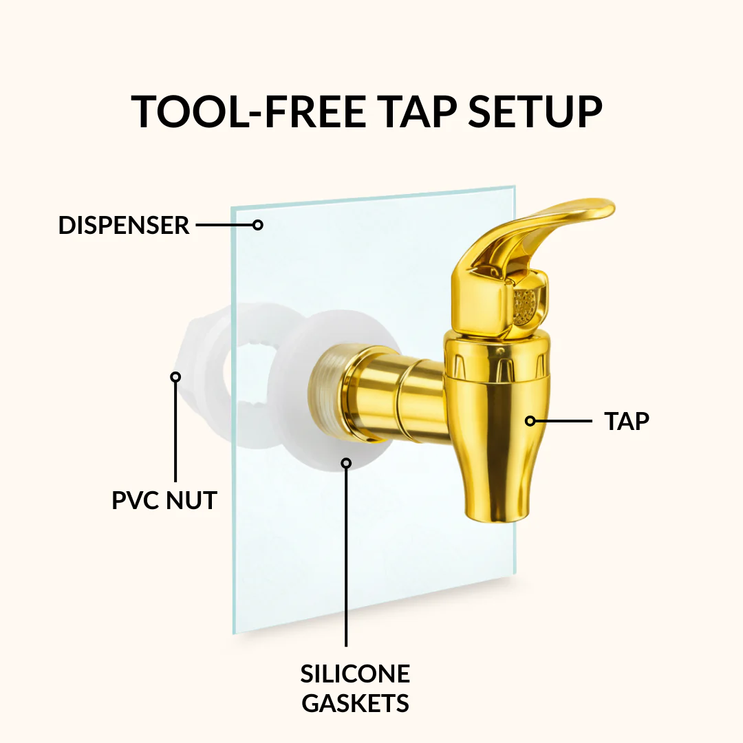 Royale Flow Water Dispenser With Stand 4200ml - Image 6