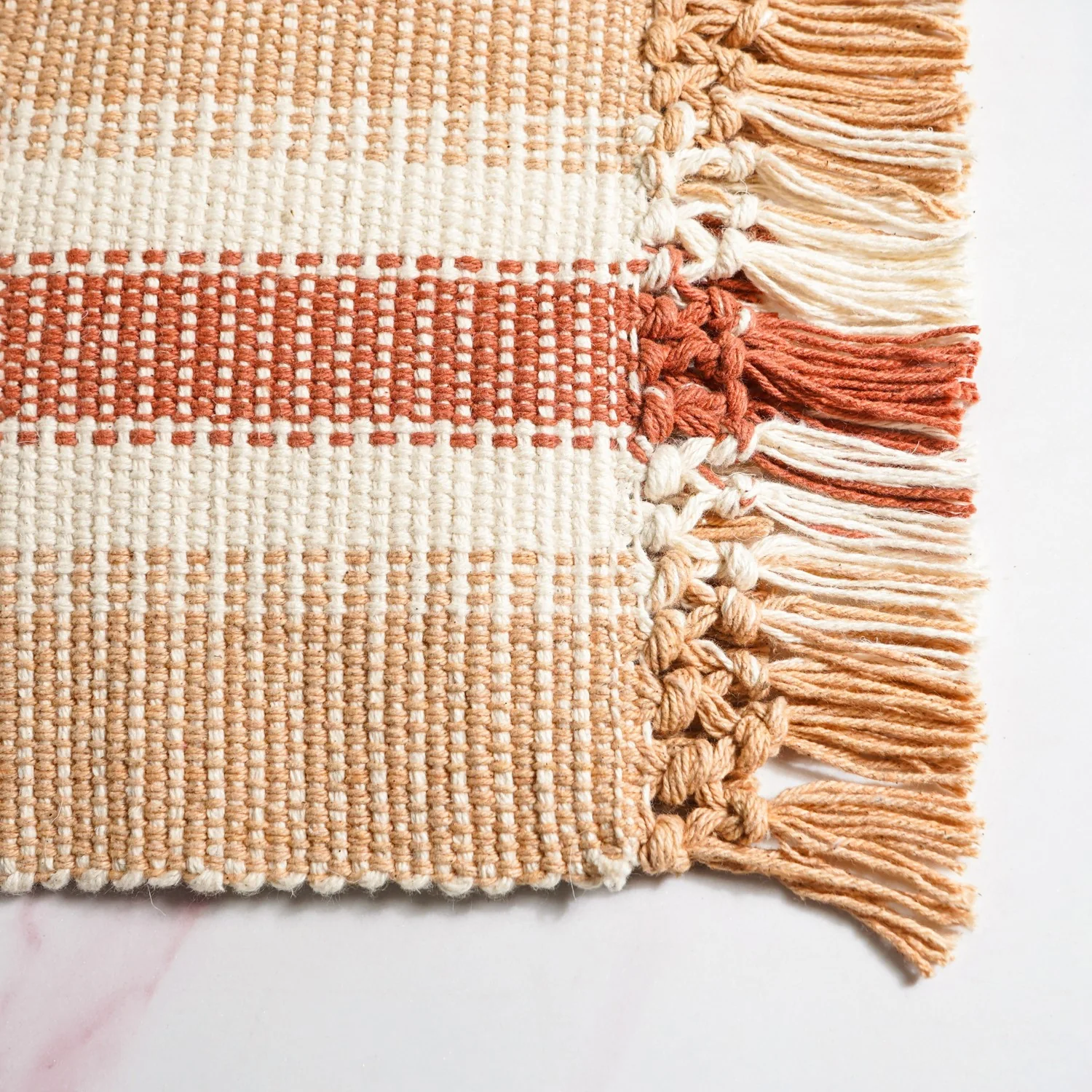 Rustic Cotton Placemat Set Of 6 - Image 6