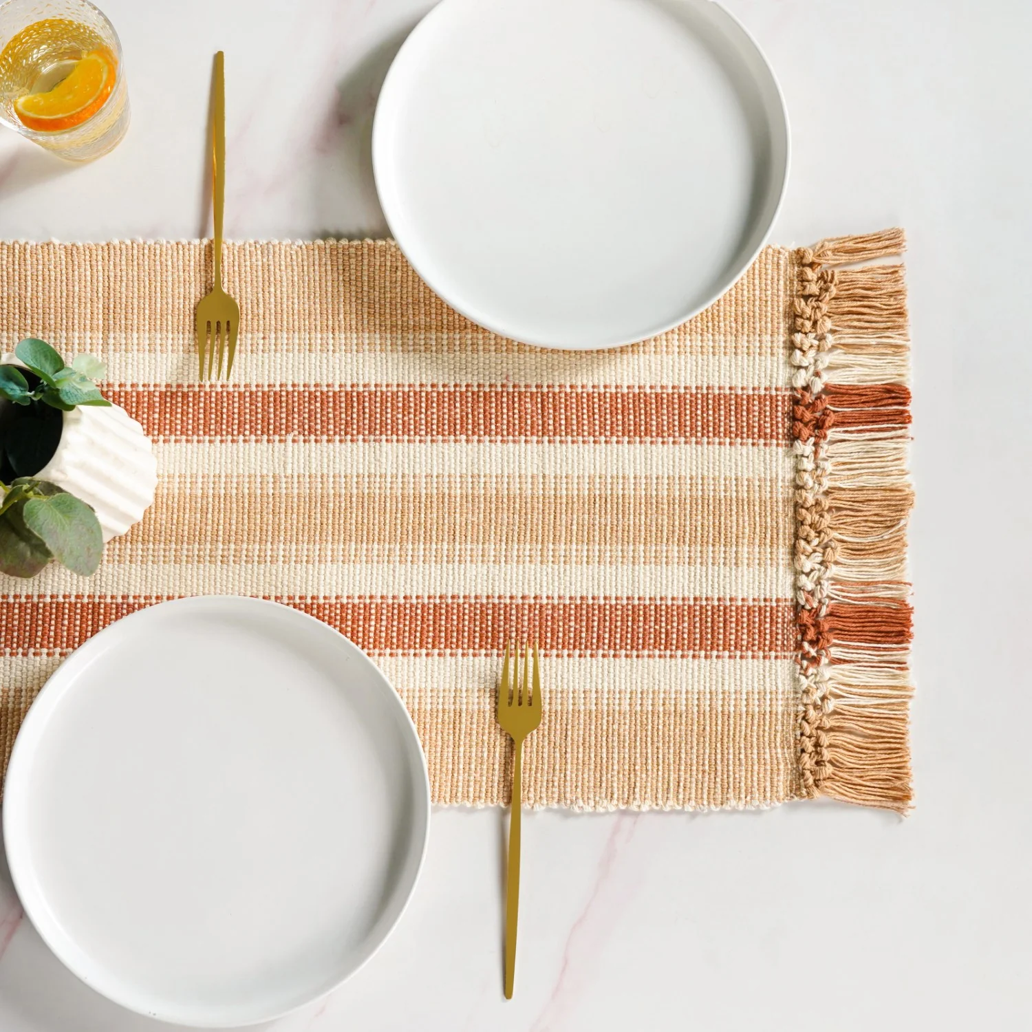 Rustic Cotton Runner 180x33cm - Image 7