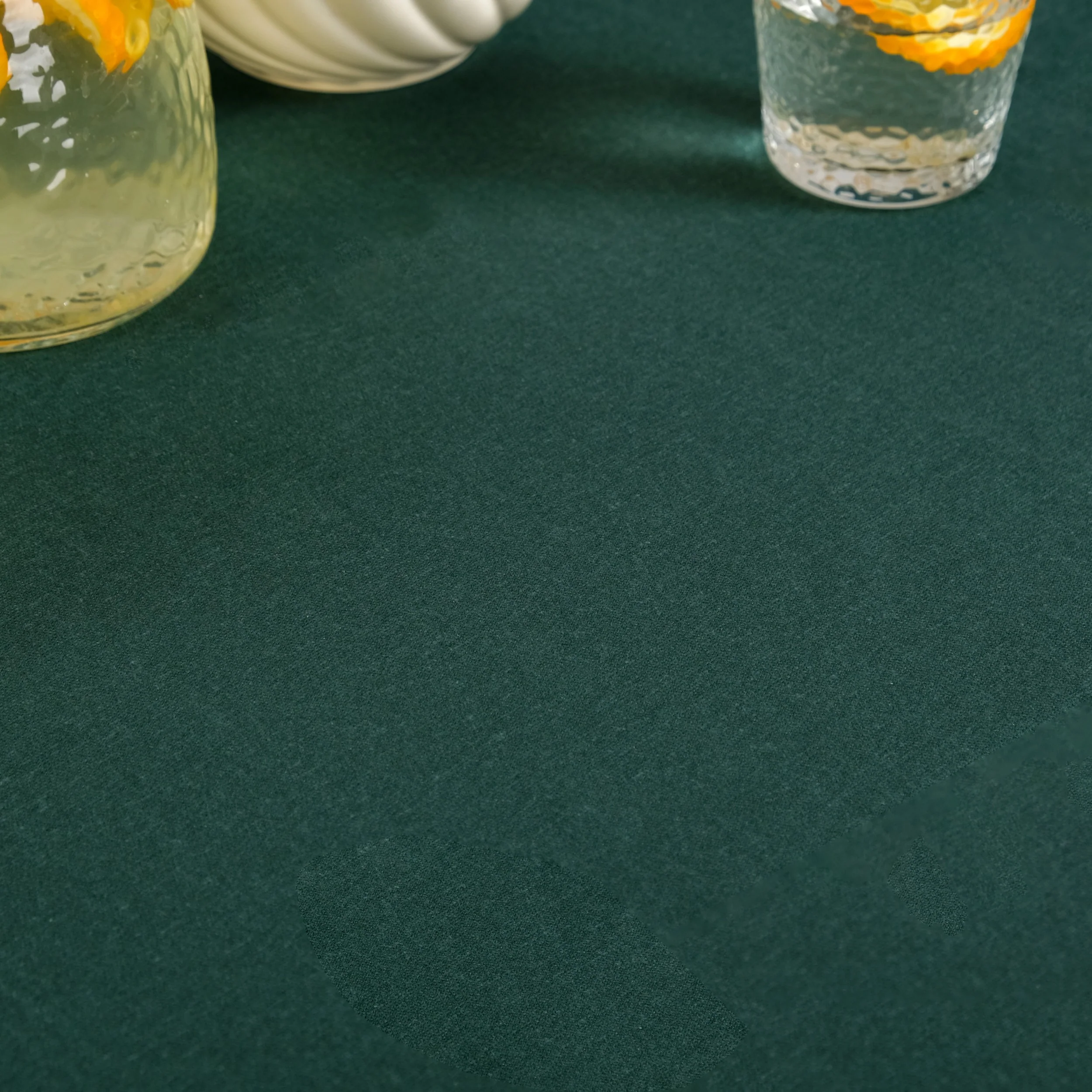 Sage Stripes 8 Seater Water Resistant Table Cover 274x152cm - Image 3