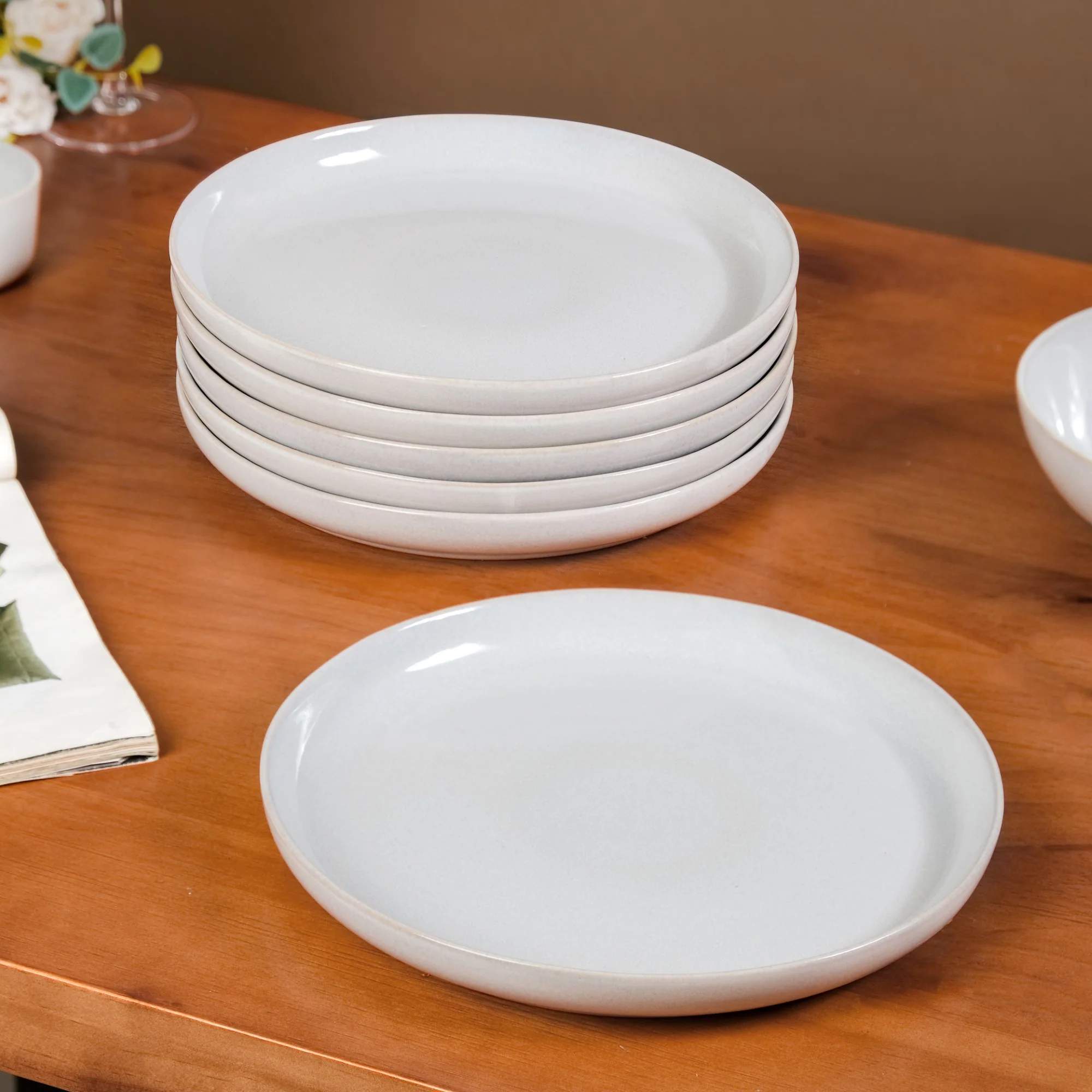 Sera Grey 14 Piece Dinnerware Set For 6 - Image 7