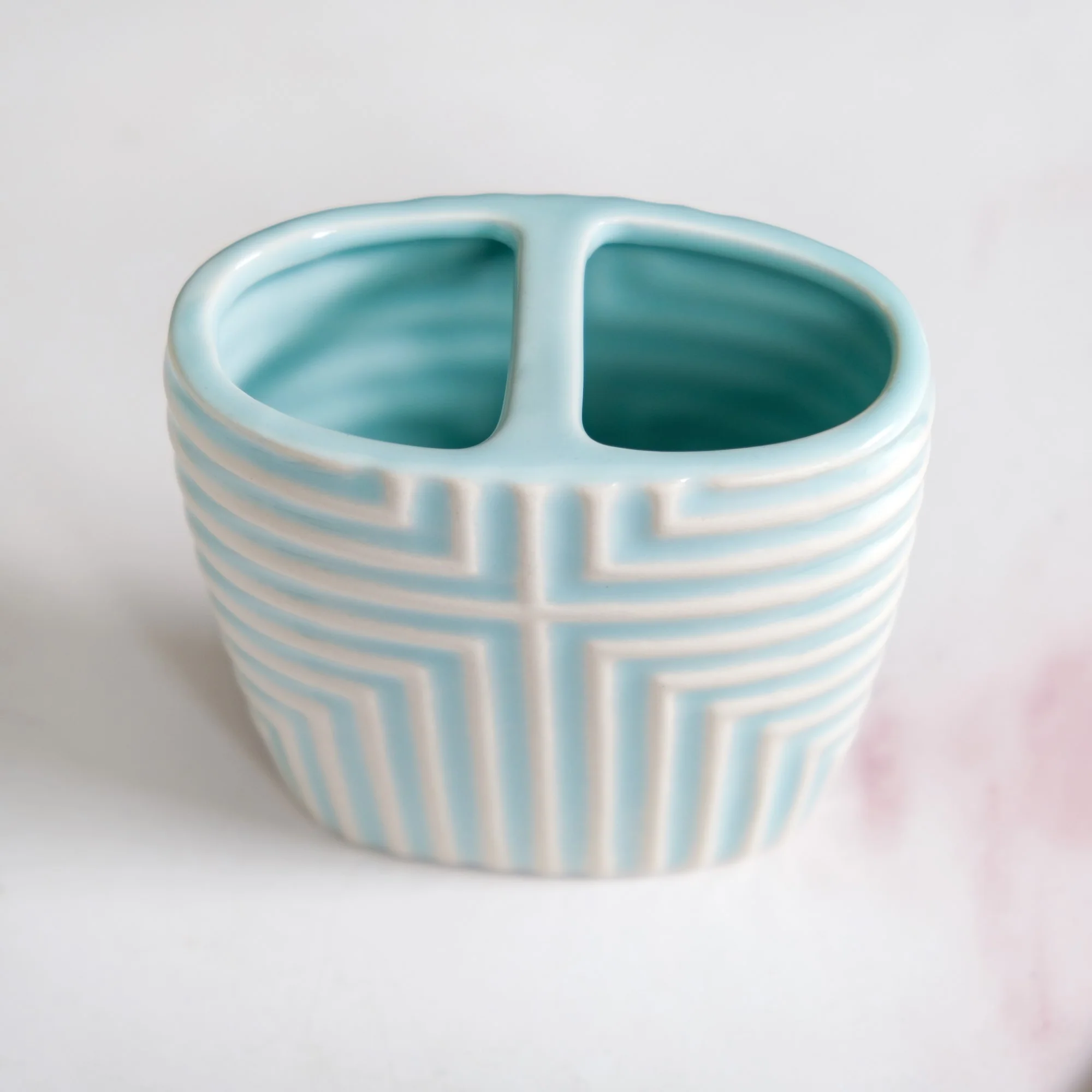 Serene Blue Bath Set Of 3 - Image 10