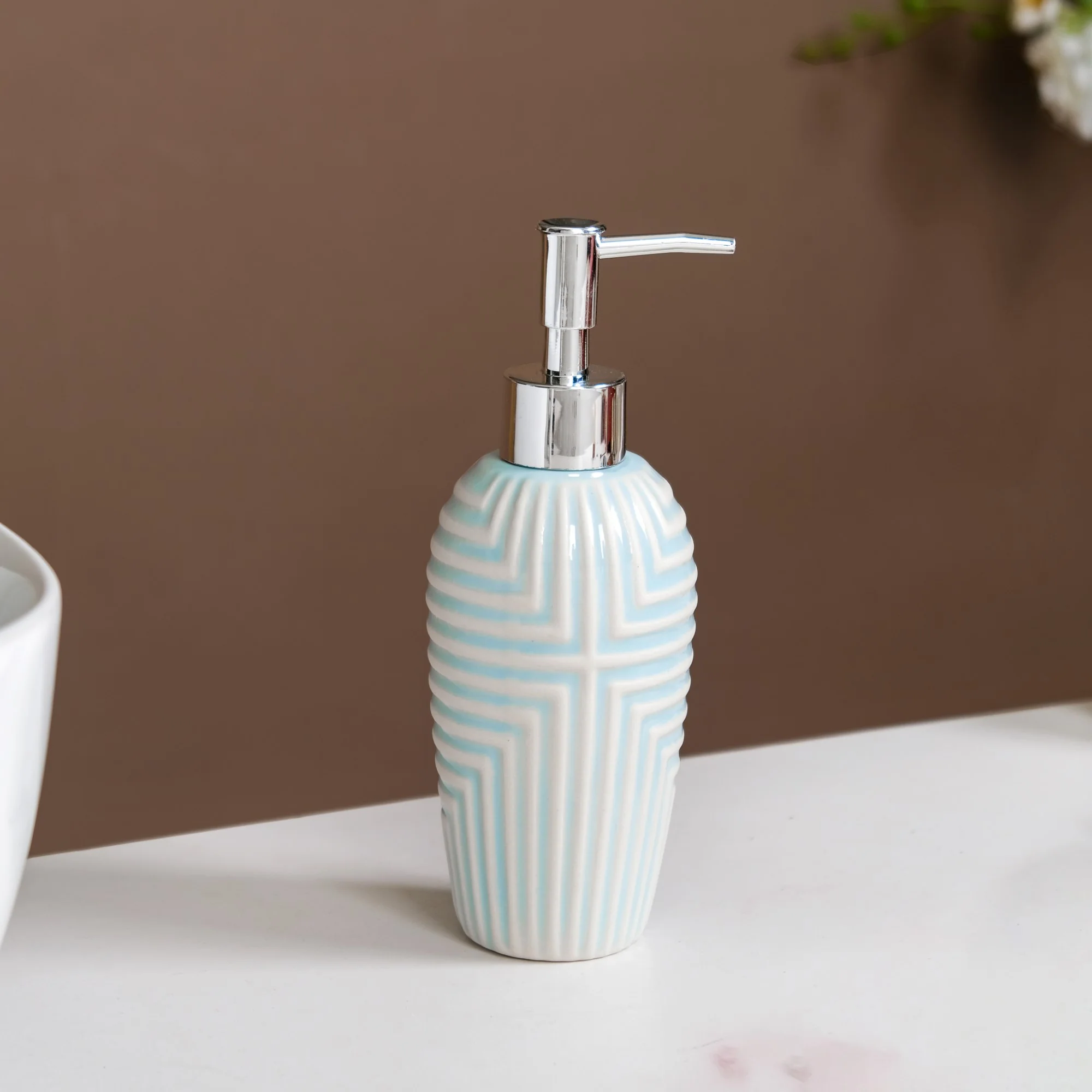 Serene Blue Bath Set Of 3 - Image 6