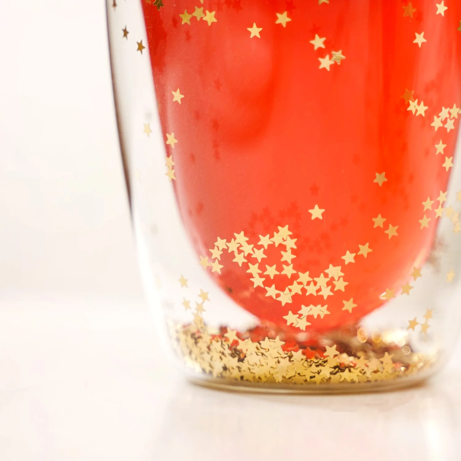 Set Of 2 Gold Star Glass Tumblers 225ml - Image 7