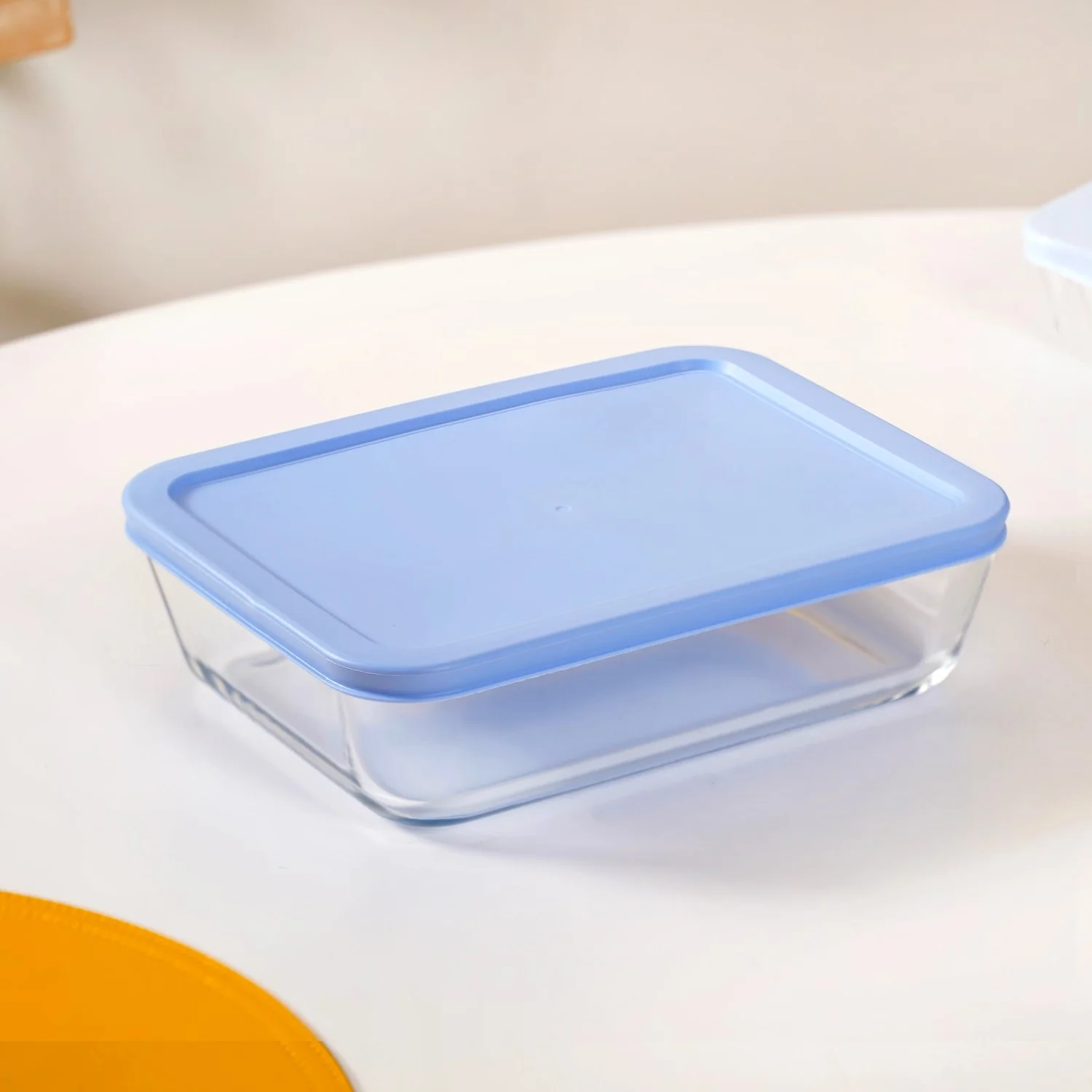 Set Of 3 Nested Design Glass Storage Containers S 700ml M 1400ml 2600ml - Image 8