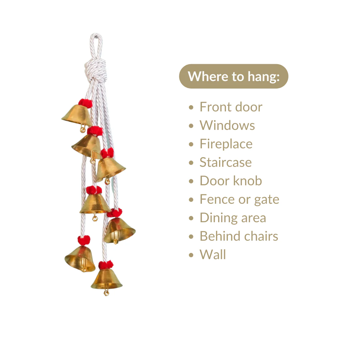 Seven Bells Festive Wall Hanging - Image 5