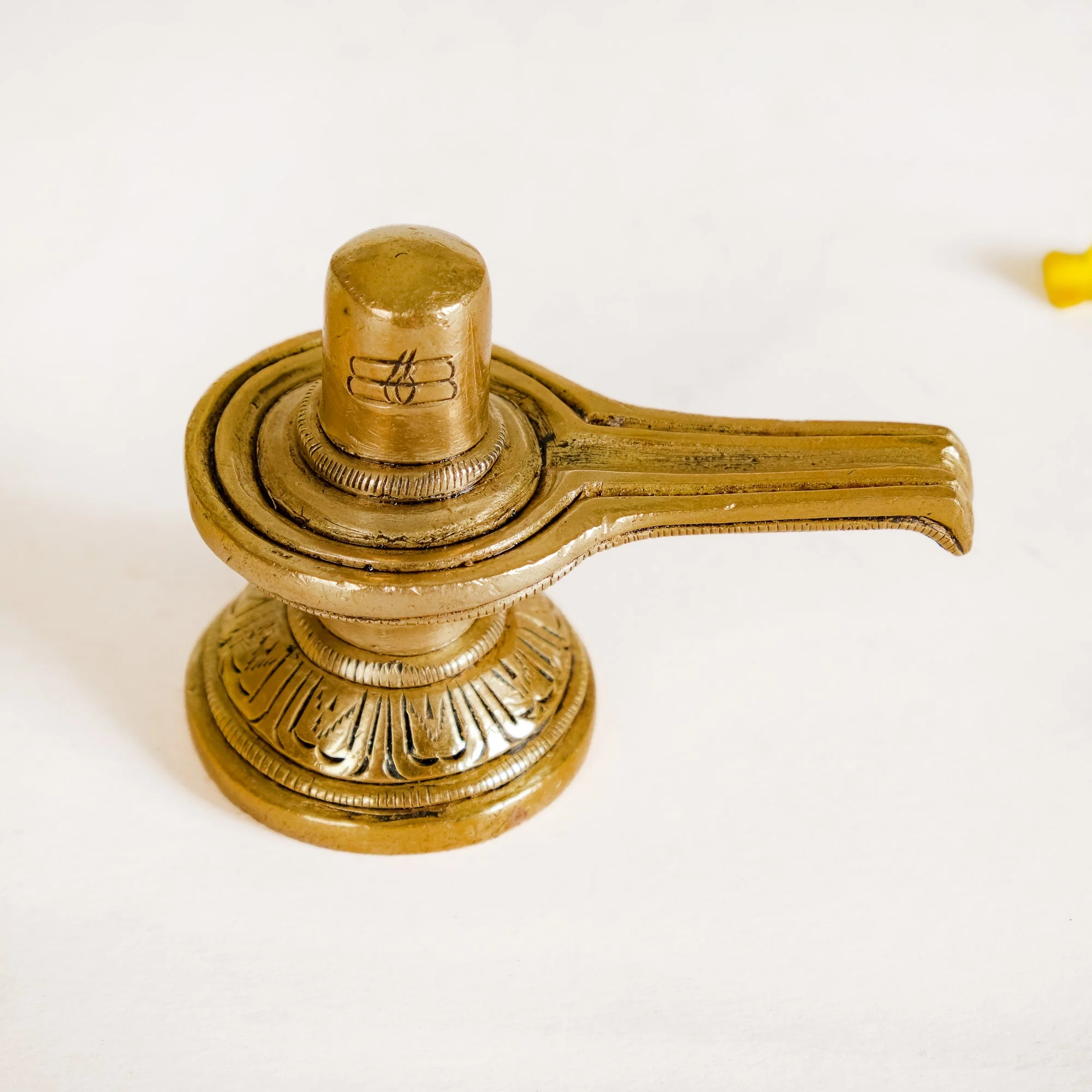Shivling Brass Showpiece For Puja Room 5cm - Image 7