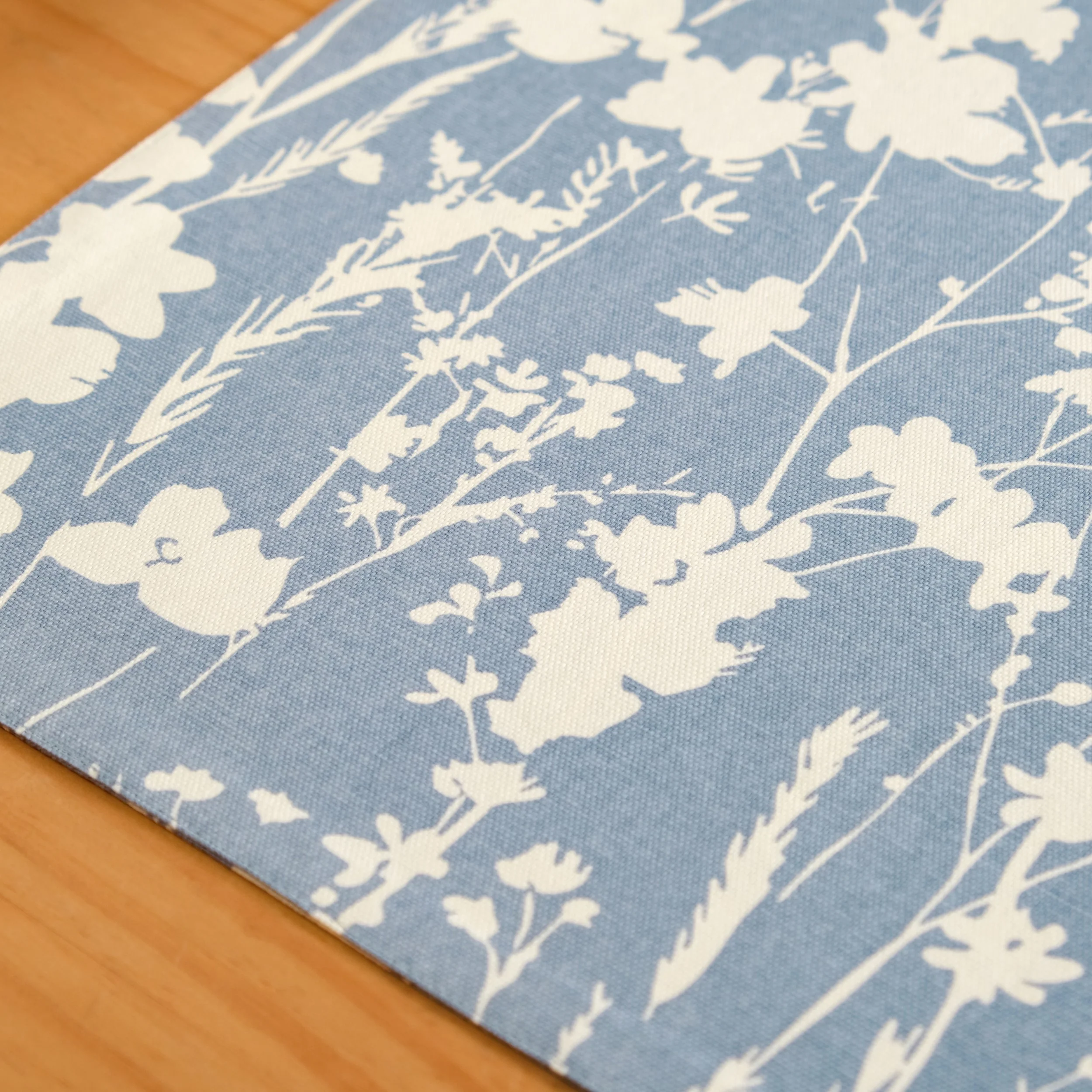Slate Blue Pure Cotton Placemat Set Of 4 - Image 2