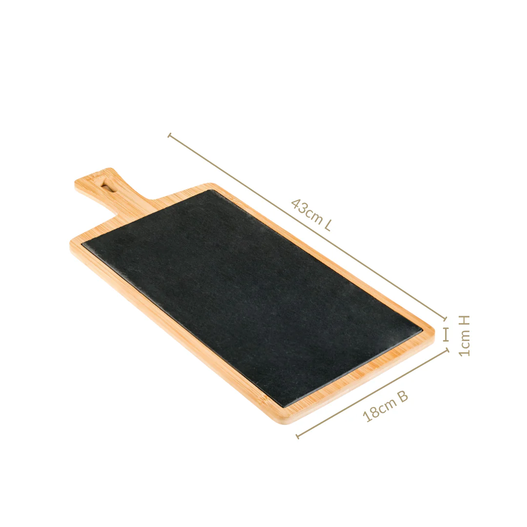 Slate Rectangle Serving Platter 43x18cm - Image 5