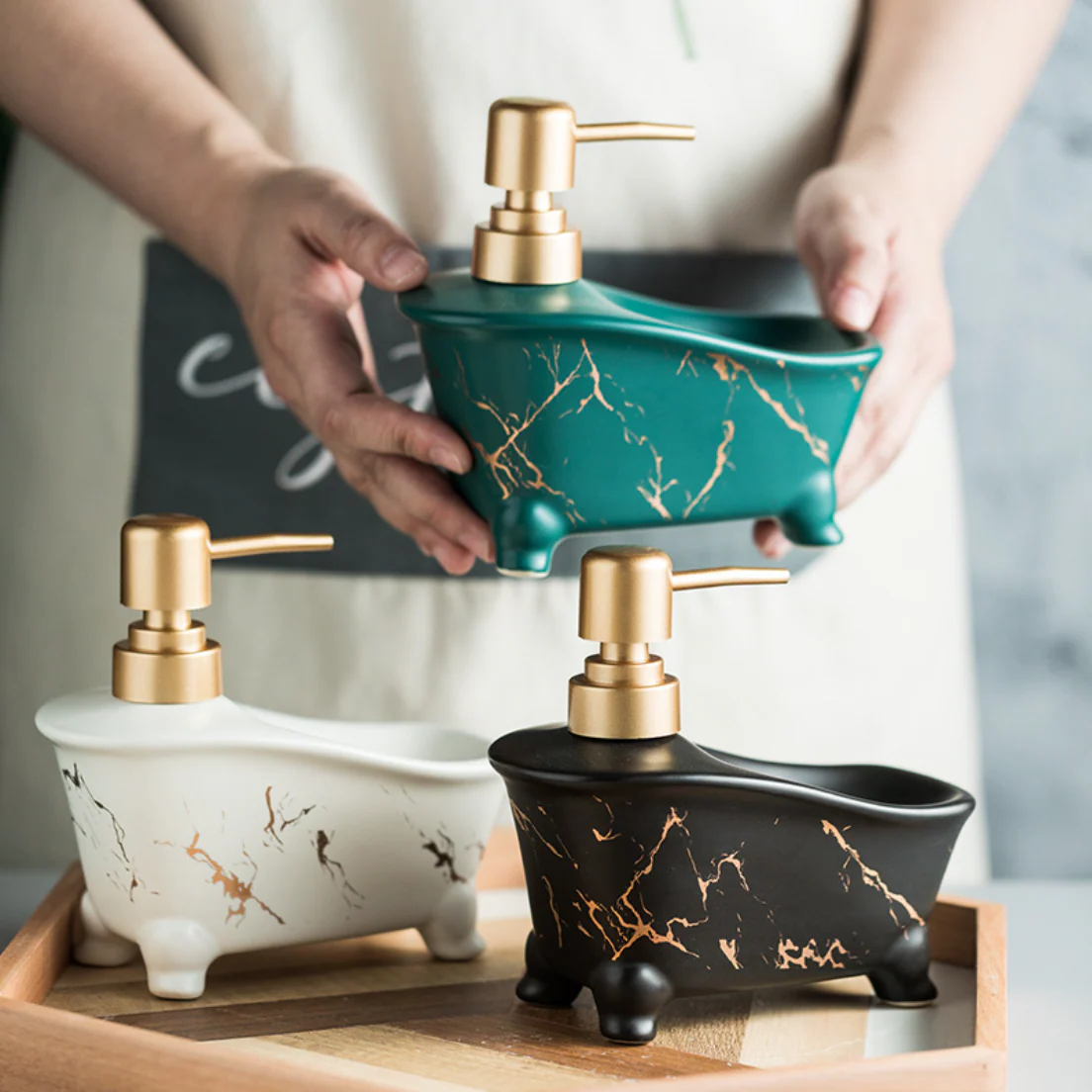Soap Dispenser with Soap Holder - Image 3