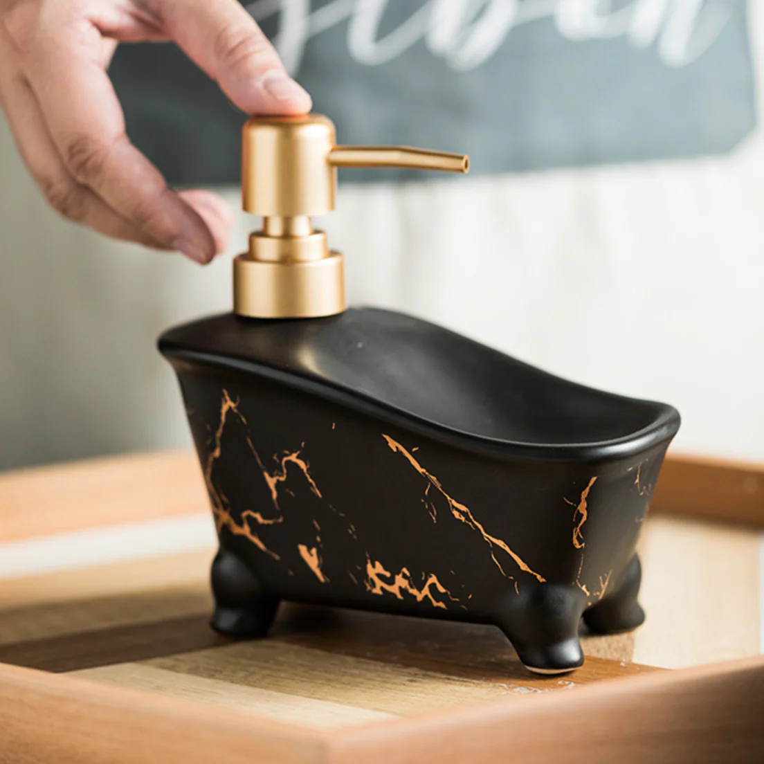 Soap Dispenser with Soap Holder - Image 4