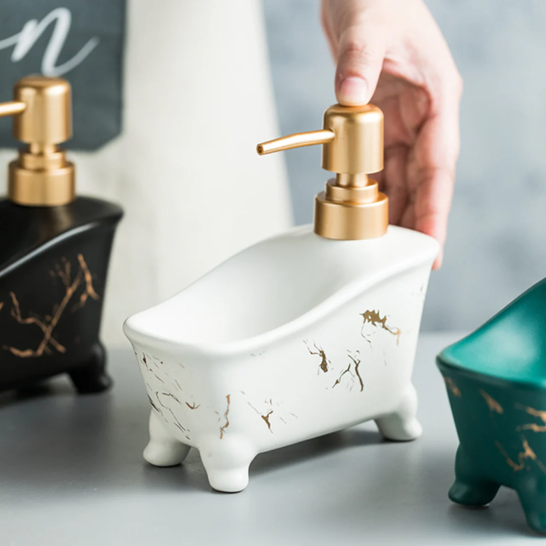 Soap Dispenser with Soap Holder - Image 5