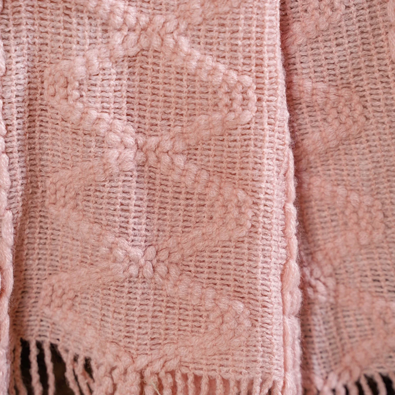 Softcore Blush Pink Throw - Image 5