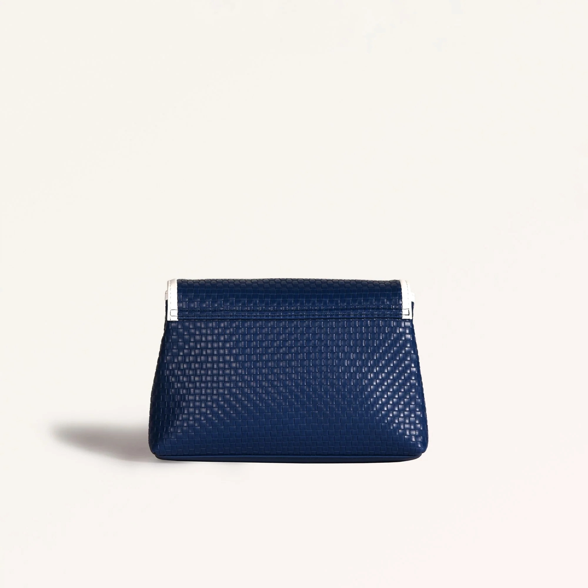 Soi Lattice Navy Blue Clutch Sling Bag - Image 10