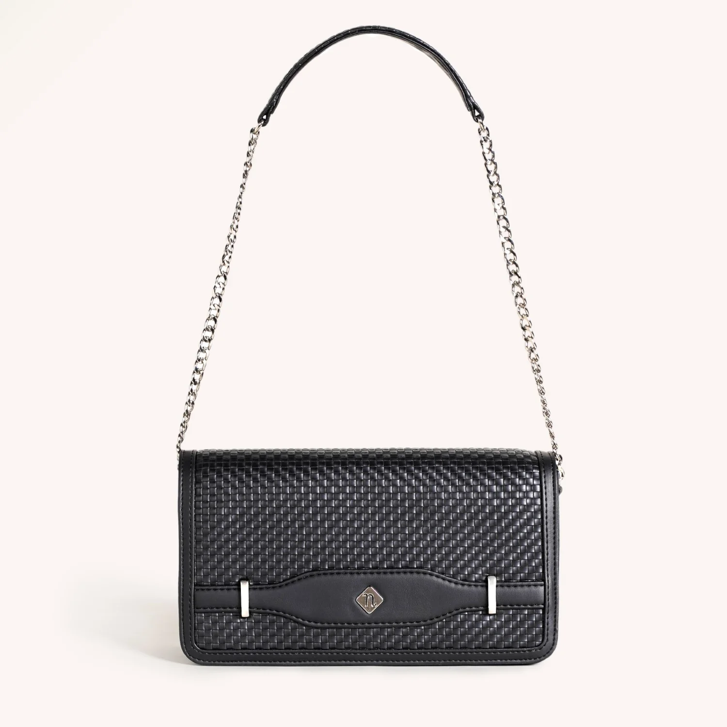 Soi Tresse Black Sling Bag For Women - Image 3