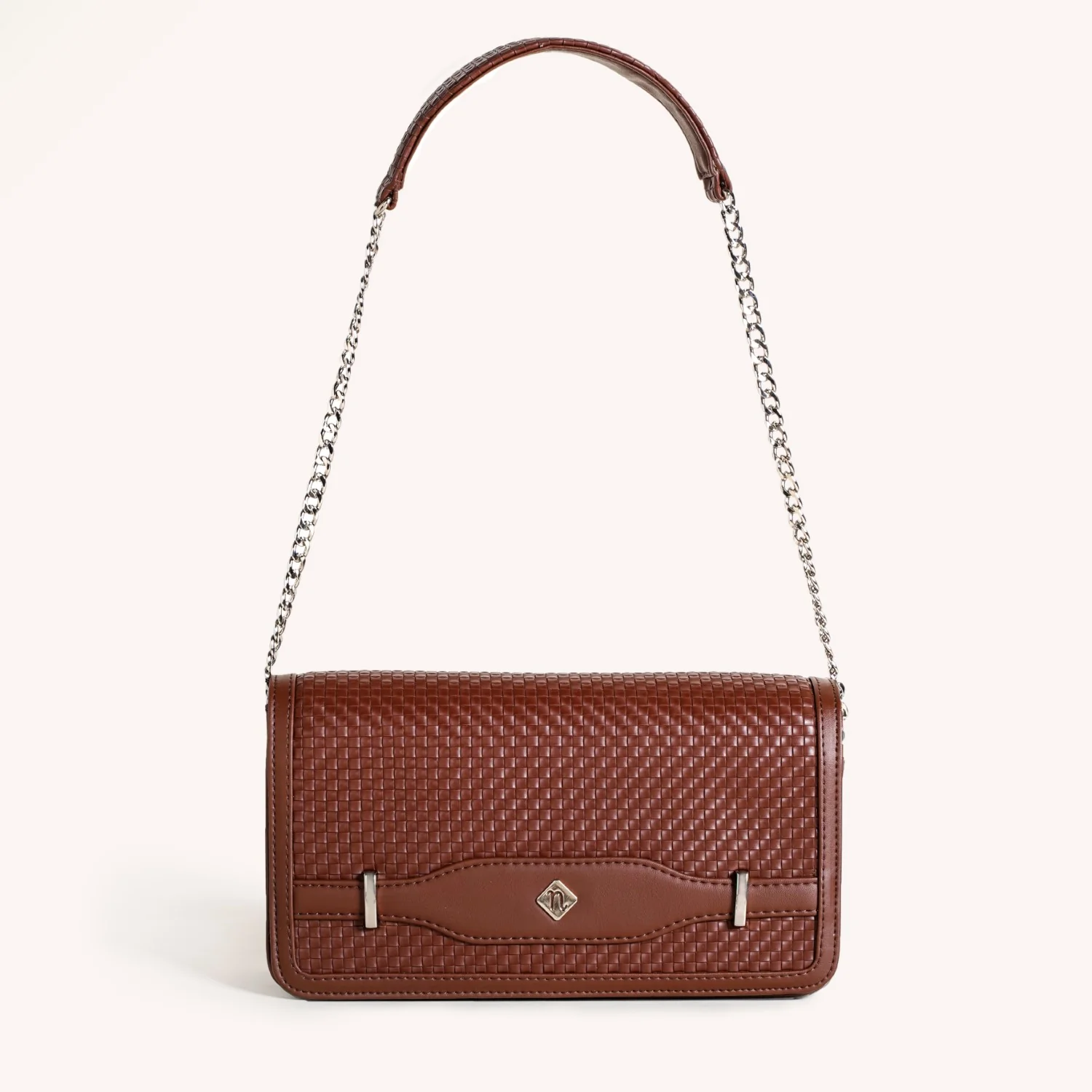 Soi Tresse Brown Sling Bag For Women - Image 3
