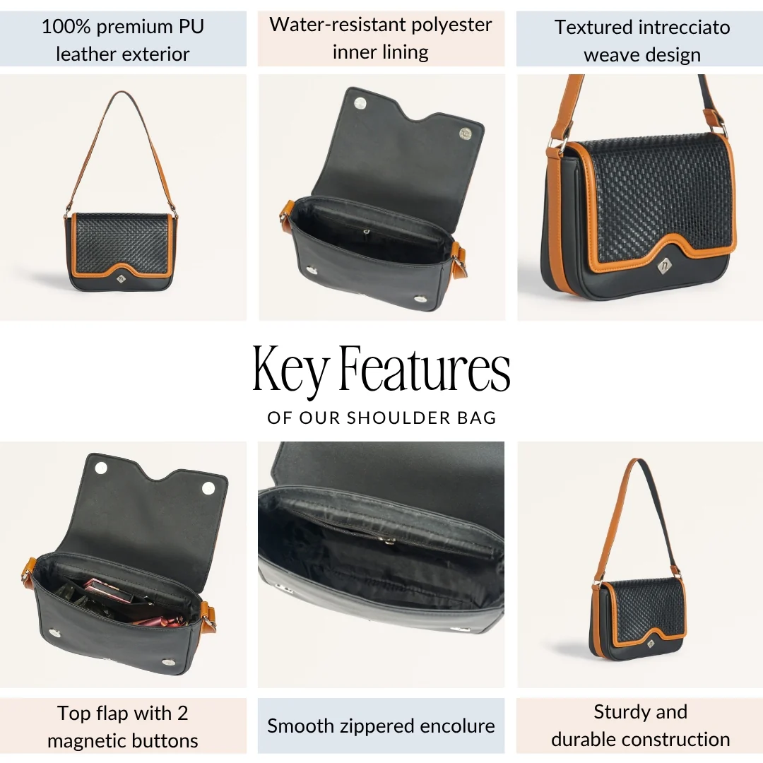 Soi Tresse So Chic Shoulder Bag - Image 4