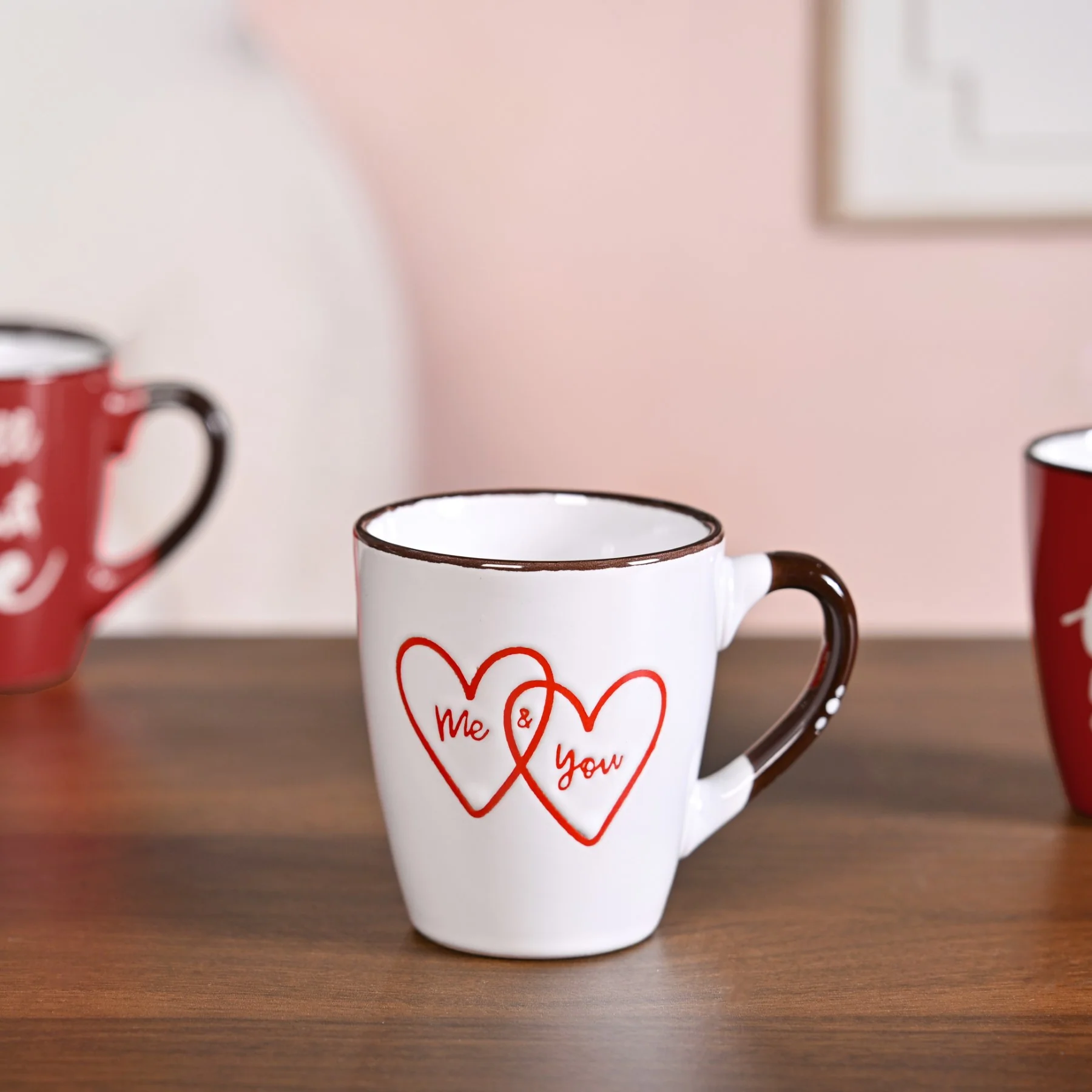 Soulmate Love Quotes Ceramic Mug Set Of 4 - Image 6