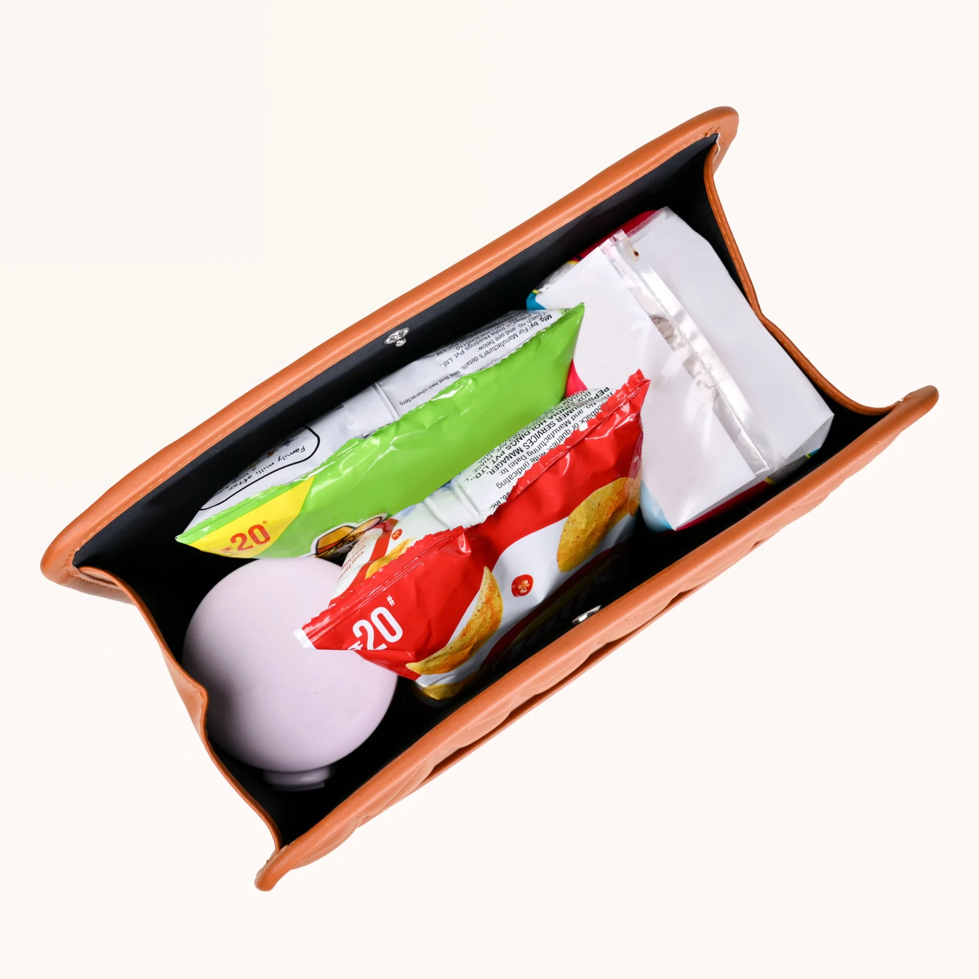 Spacious Car Backseat Organiser With Quilted Design - Image 6