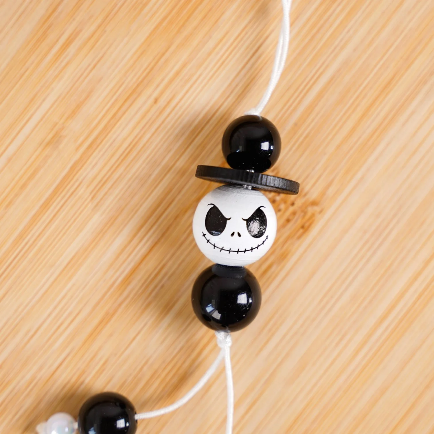 Spooky Ghost Face Quirky Phone Charm - Image 5