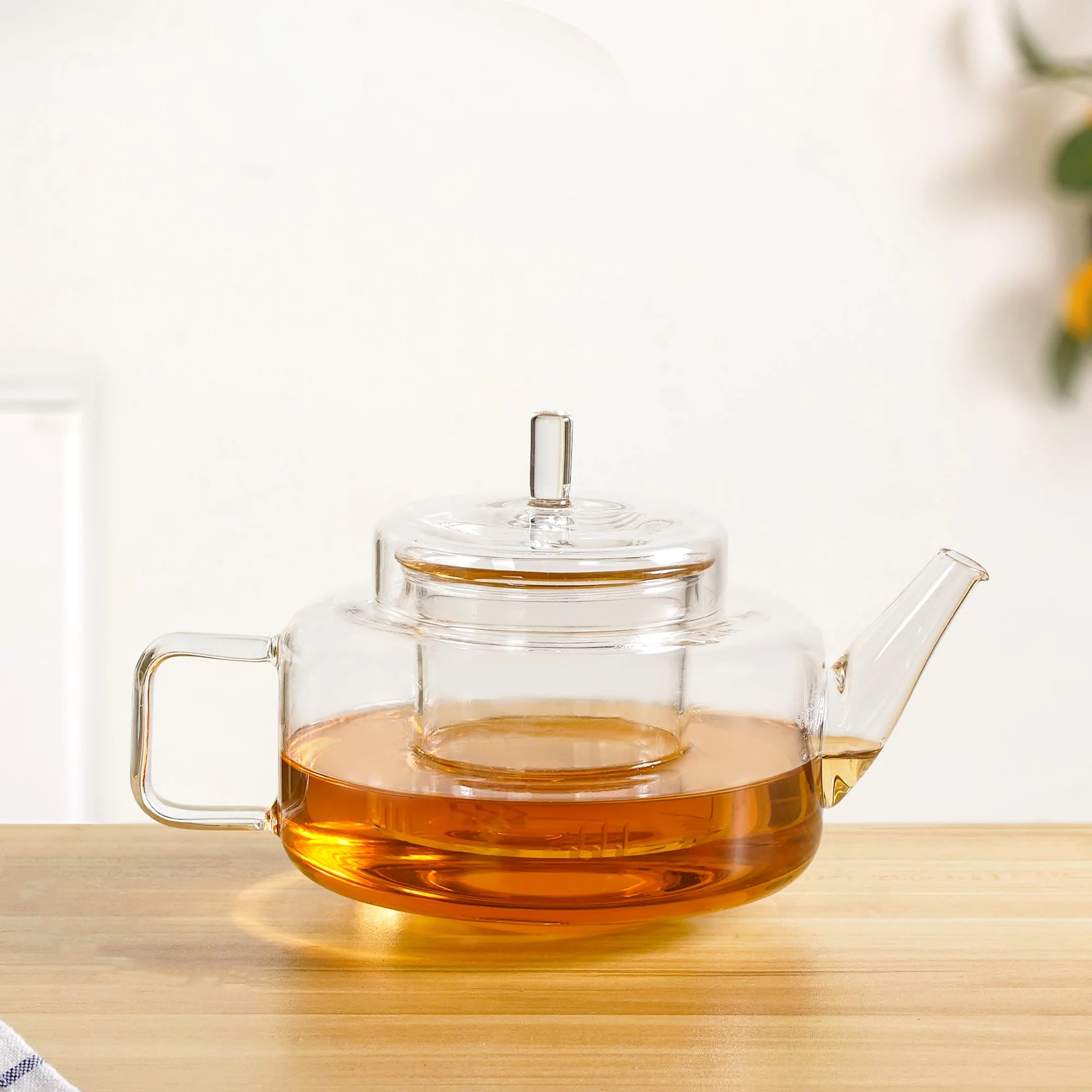 Stackable Double Tea Pot With Infuser Set Of 2 - Image 9