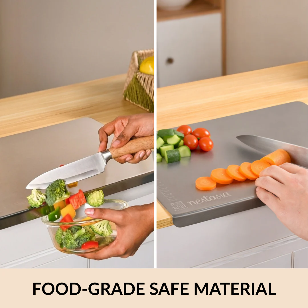 Stainless Steel Counter Top Chopping Board - Image 10
