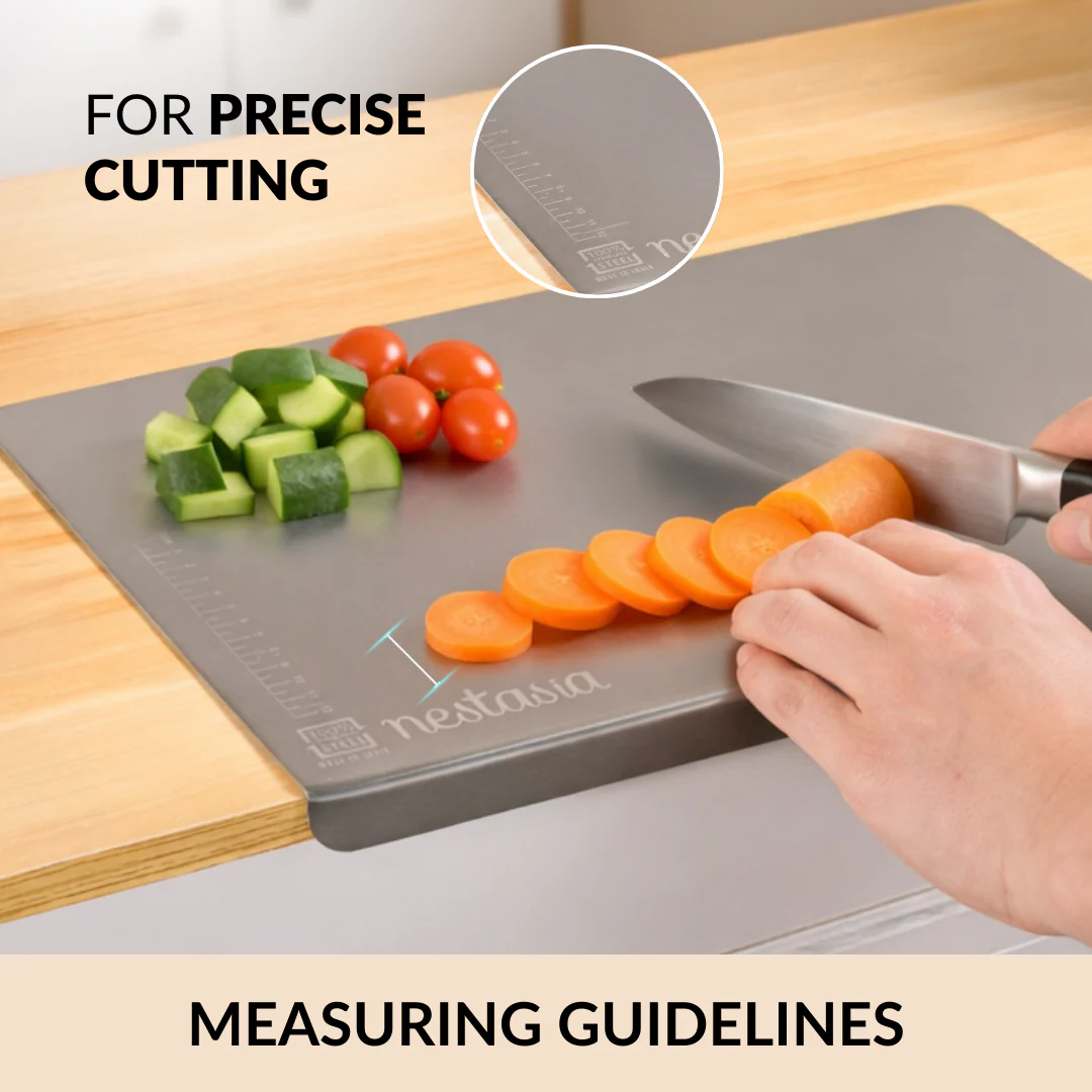 Stainless Steel Counter Top Chopping Board - Image 5