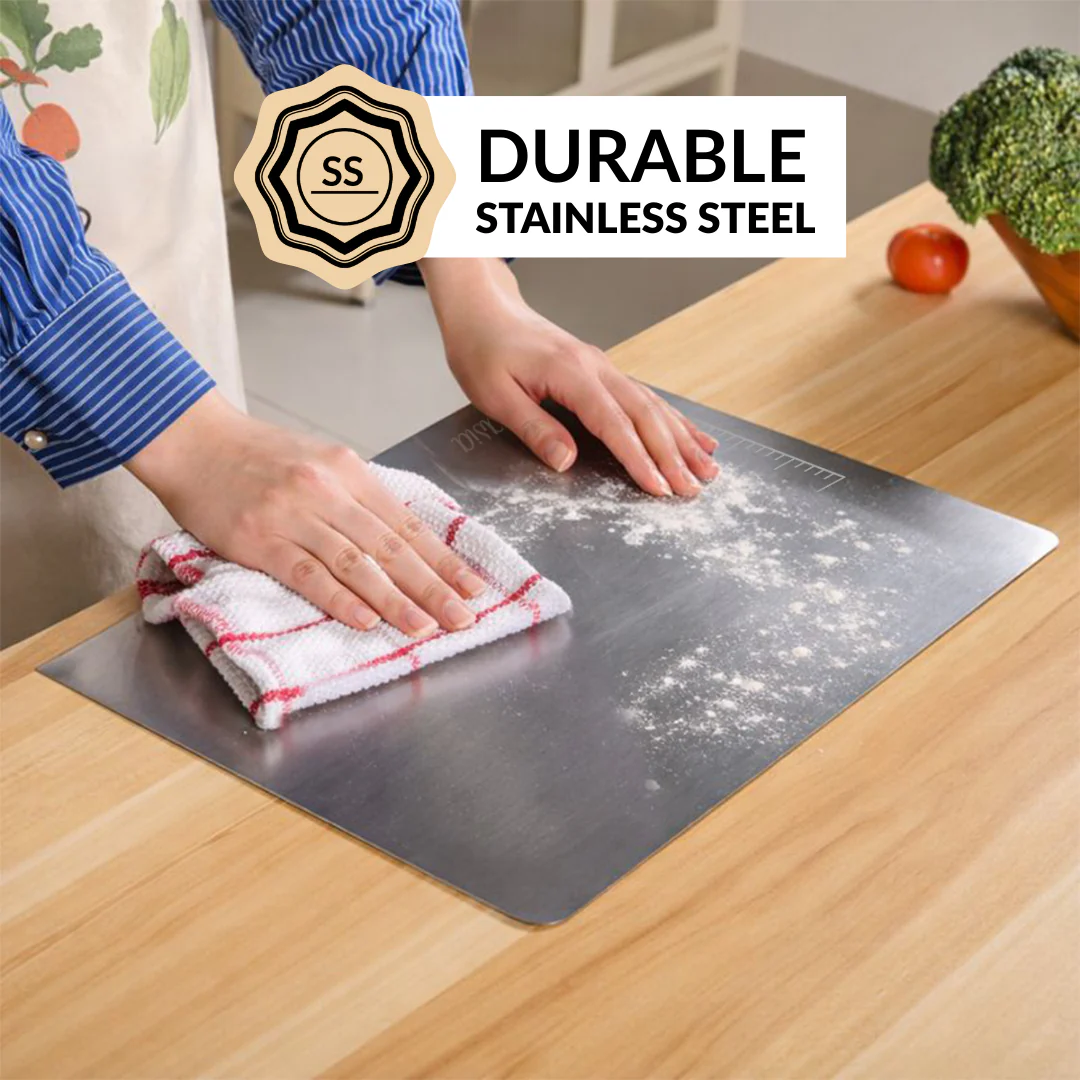 Stainless Steel Counter Top Chopping Board - Image 6
