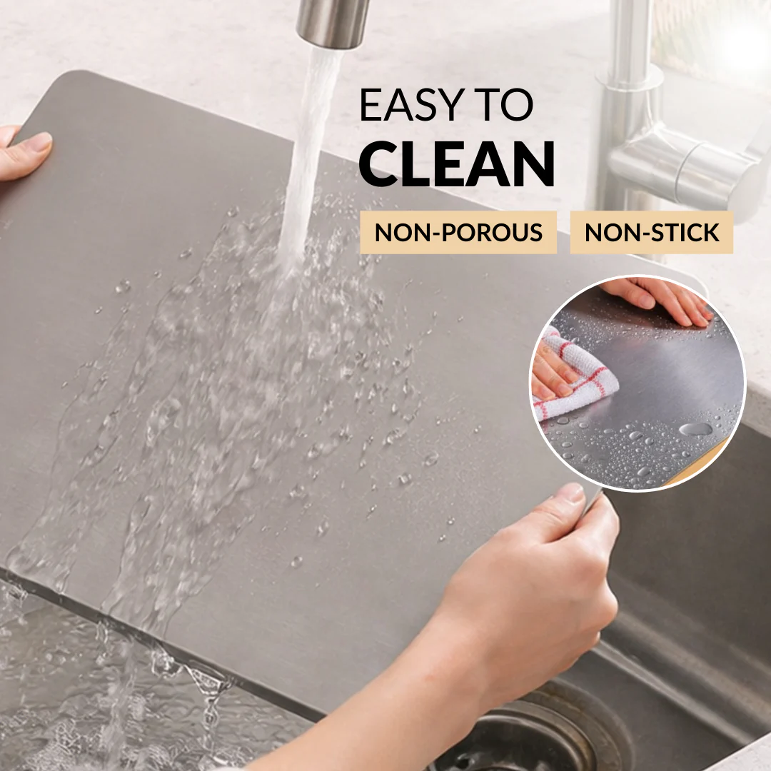 Stainless Steel Counter Top Chopping Board - Image 8