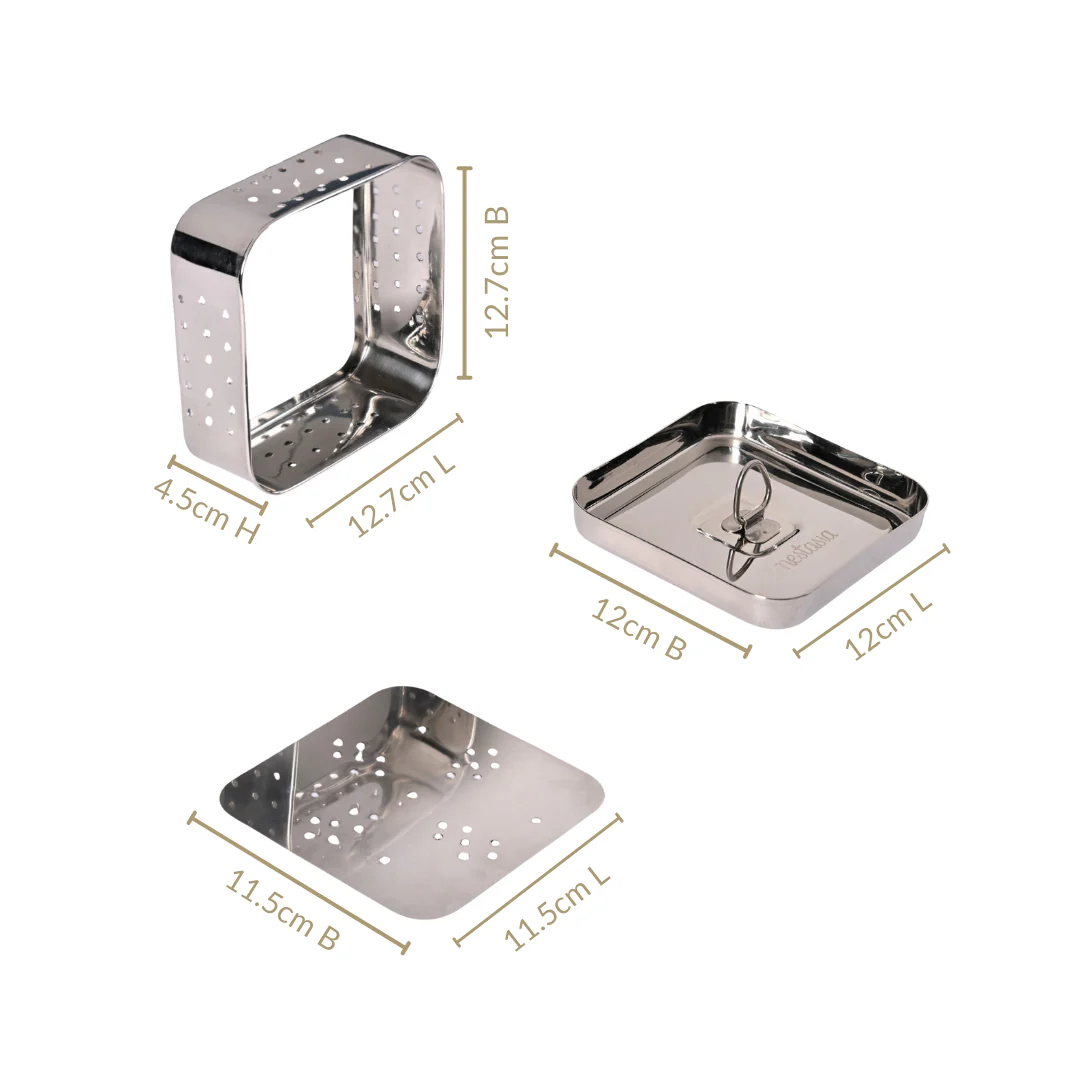 Stainless Steel Paneer Maker Mould Press 550ml - Image 4