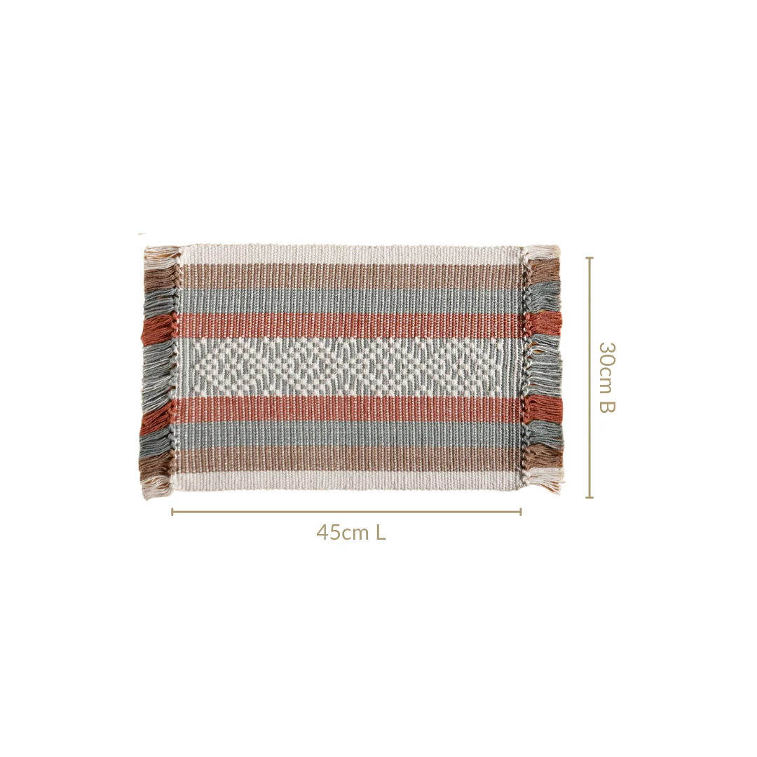 Sustainable Cotton Placemat Set Of 6 - Image 4
