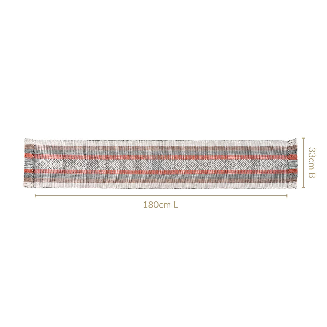 Sustainable Cotton Runner 180x33cm - Image 4