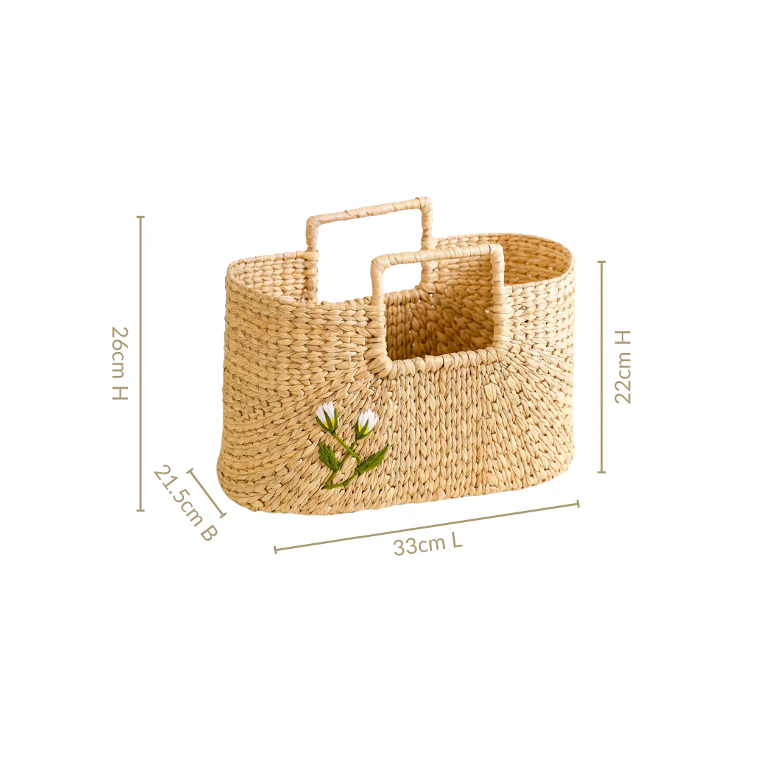Sustainable Kauna Basket With Handles - Image 4