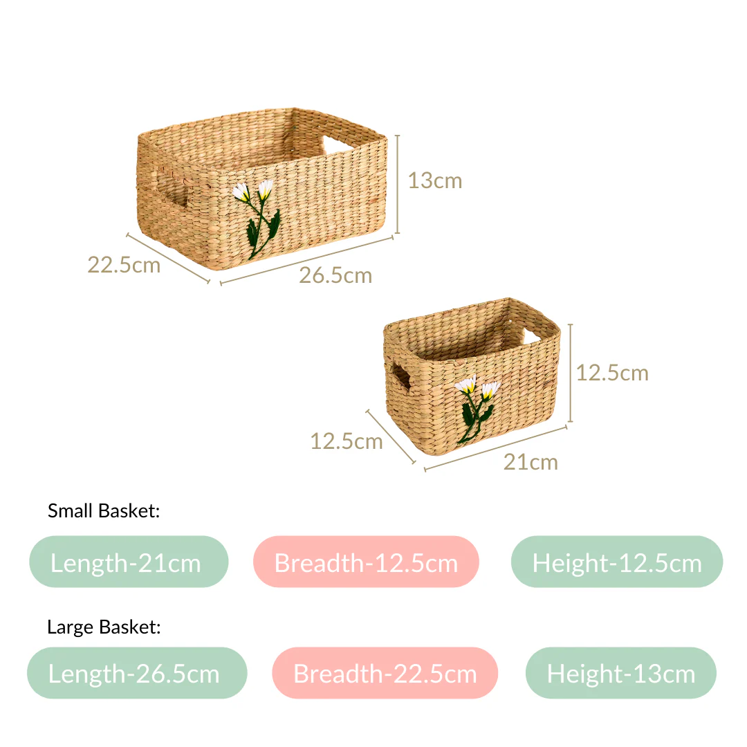 Sustainable Kauna Storage Baskets Set Of 3 - Image 4