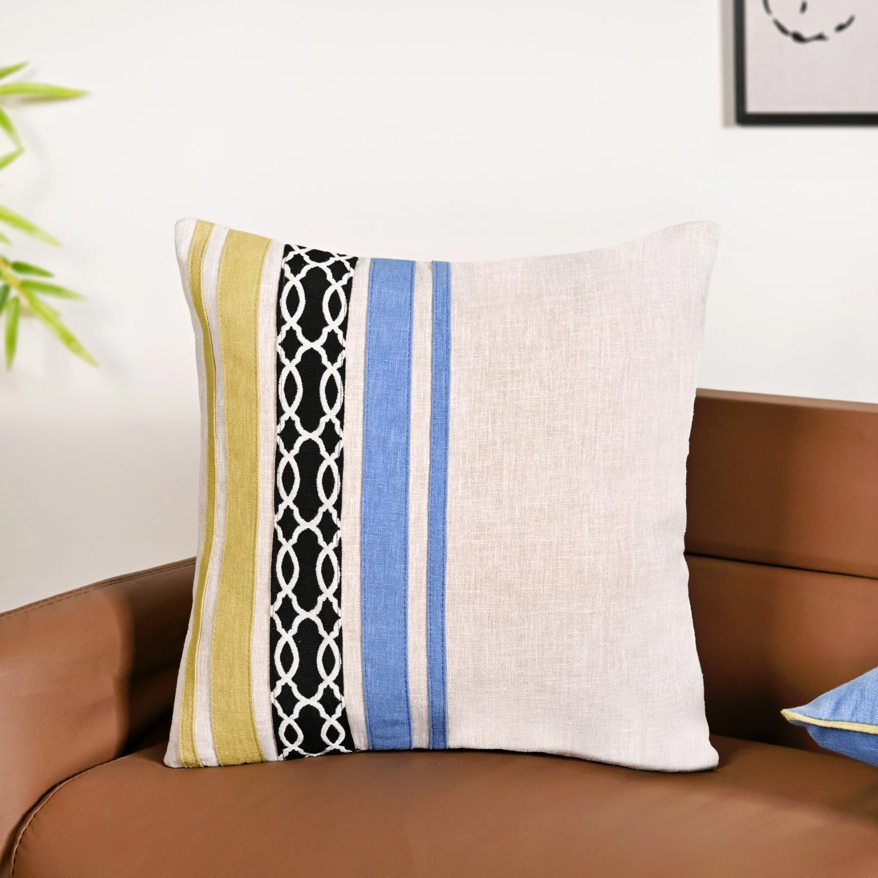 Textured Trio Cushion Cover Set Of 3 40x40cm - Image 5