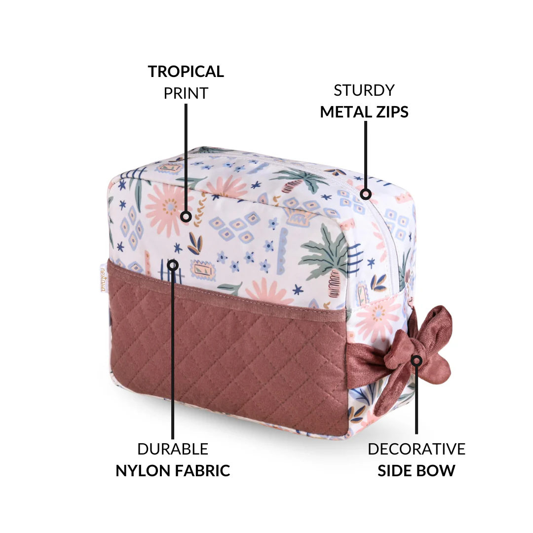 Tropical Travel Toiletry Kit Bag Set Of 2 - Image 8