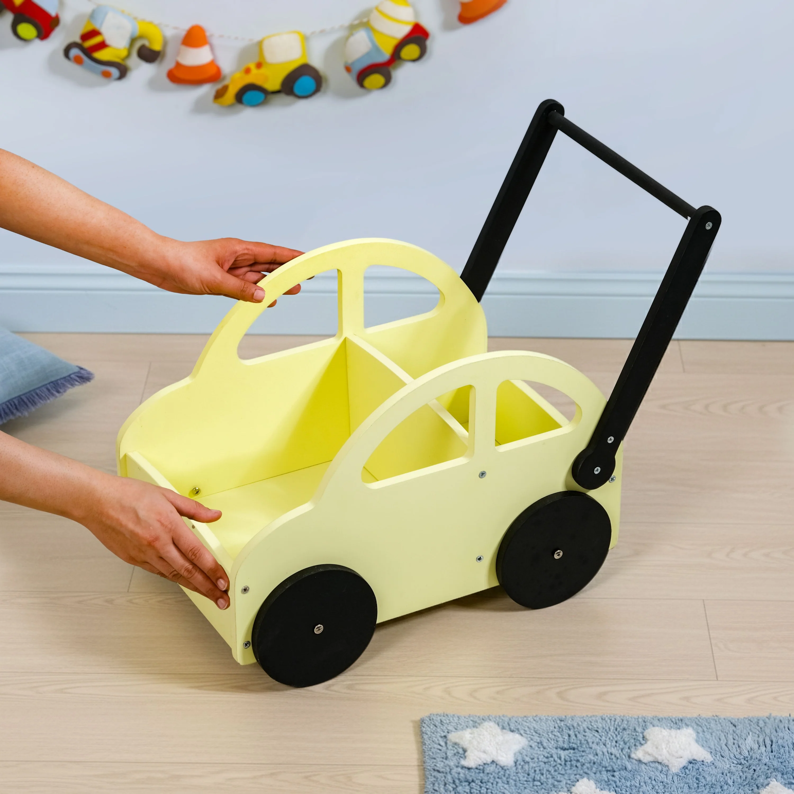 Toy Car Storage Cart - Image 3
