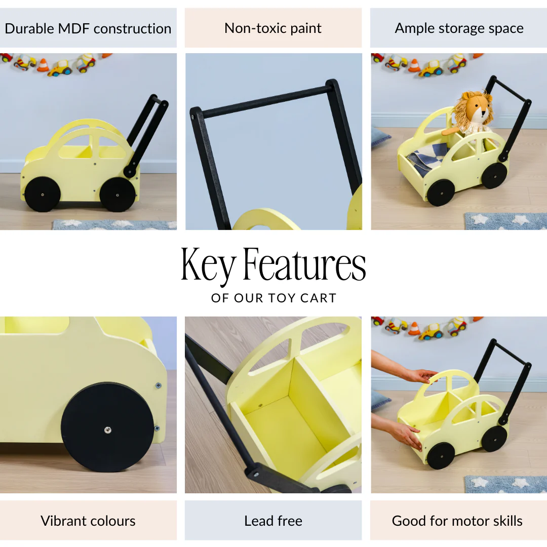 Toy Car Storage Cart - Image 5